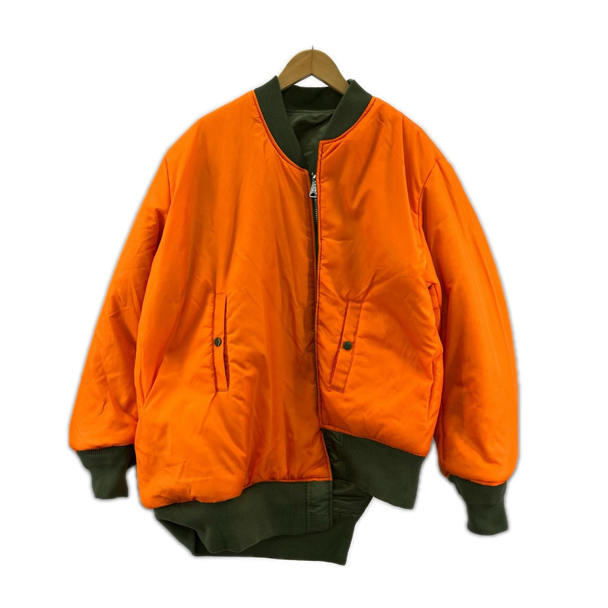 ジャケット ×CDG アシンメトリー MA-1 ジャケット カーキ (XL) カーキ