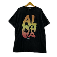 半袖Tシャツ ハワイ限定/ALOHA/黒 ブラック