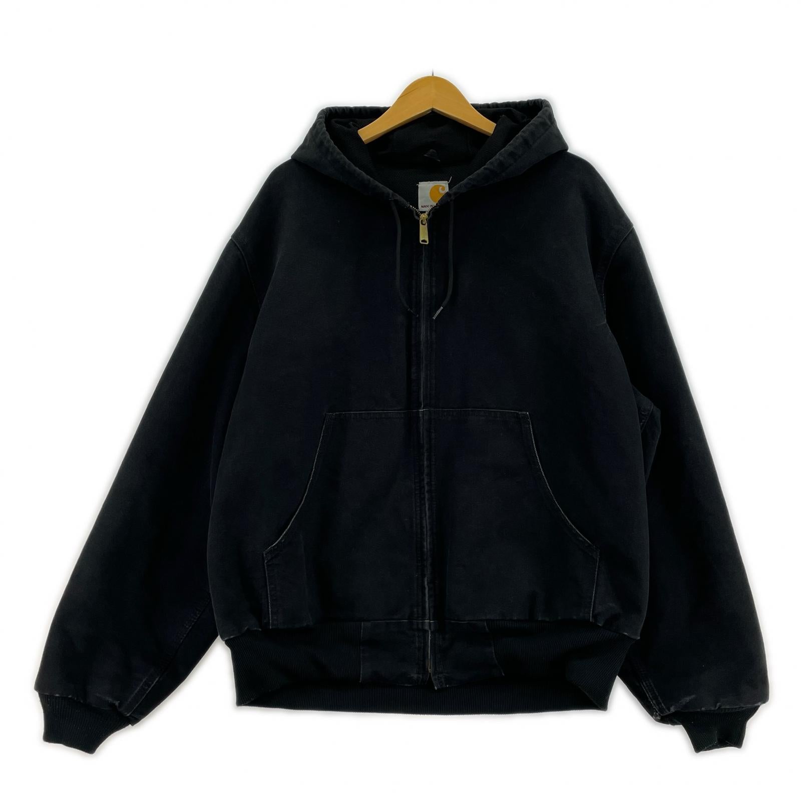 ジャケット ダック地 アクティブジャケット 黒 (L) L ブラック