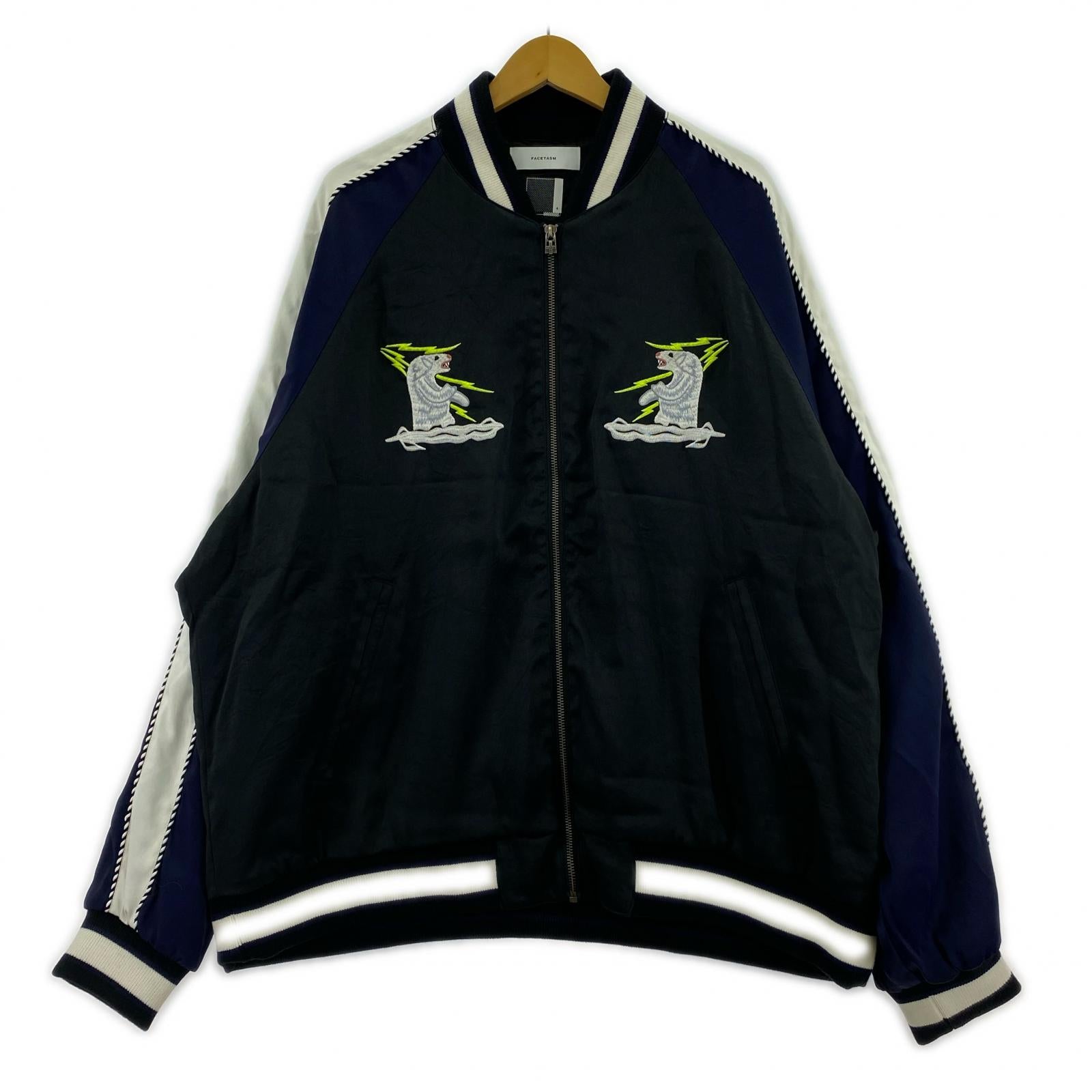 ジャケット SOUVENIR JACKET 黒/紺 4 KR-JK-M09 4