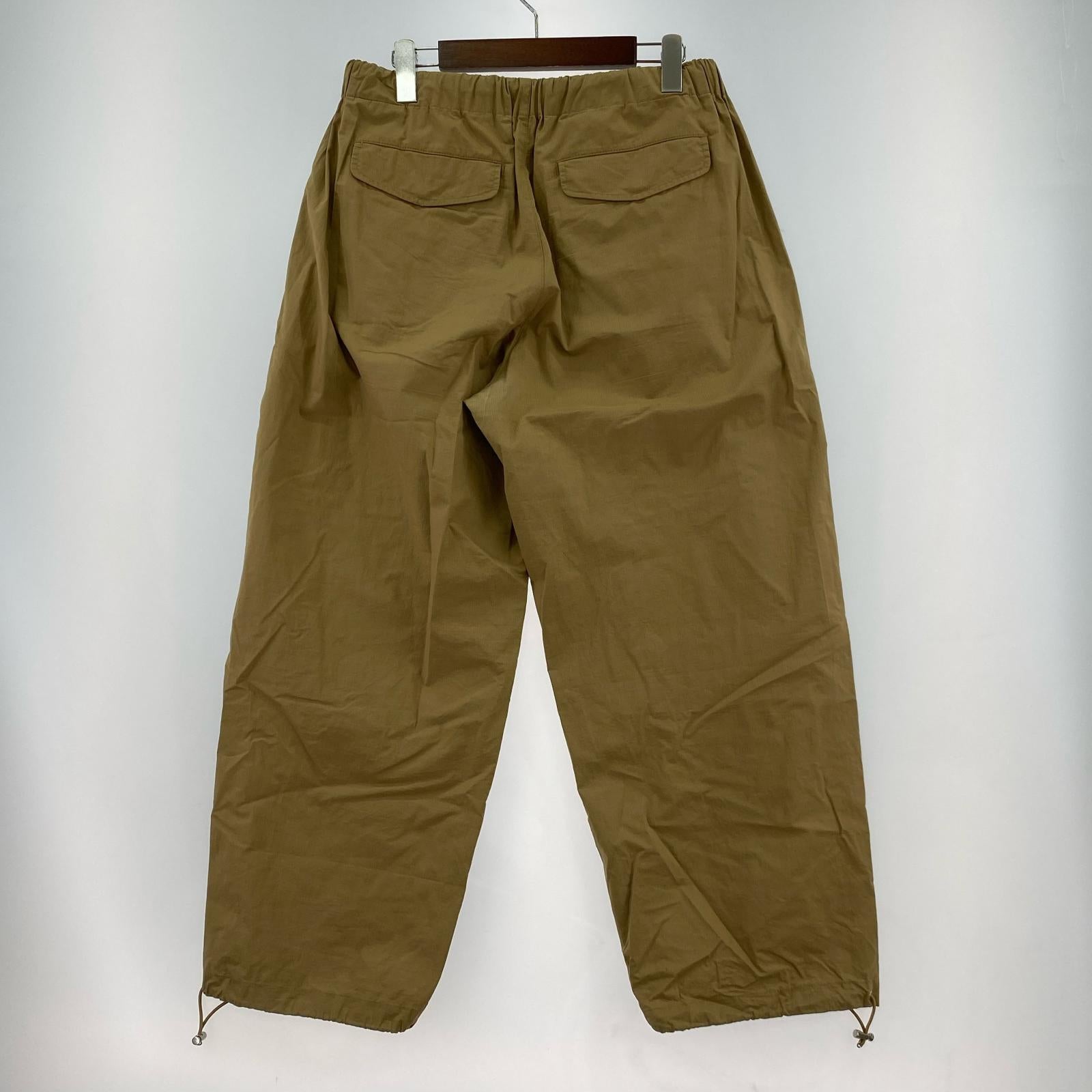 パンツ RIPSTOP NYLON PANTS ベージュ 46 46 ブラウン