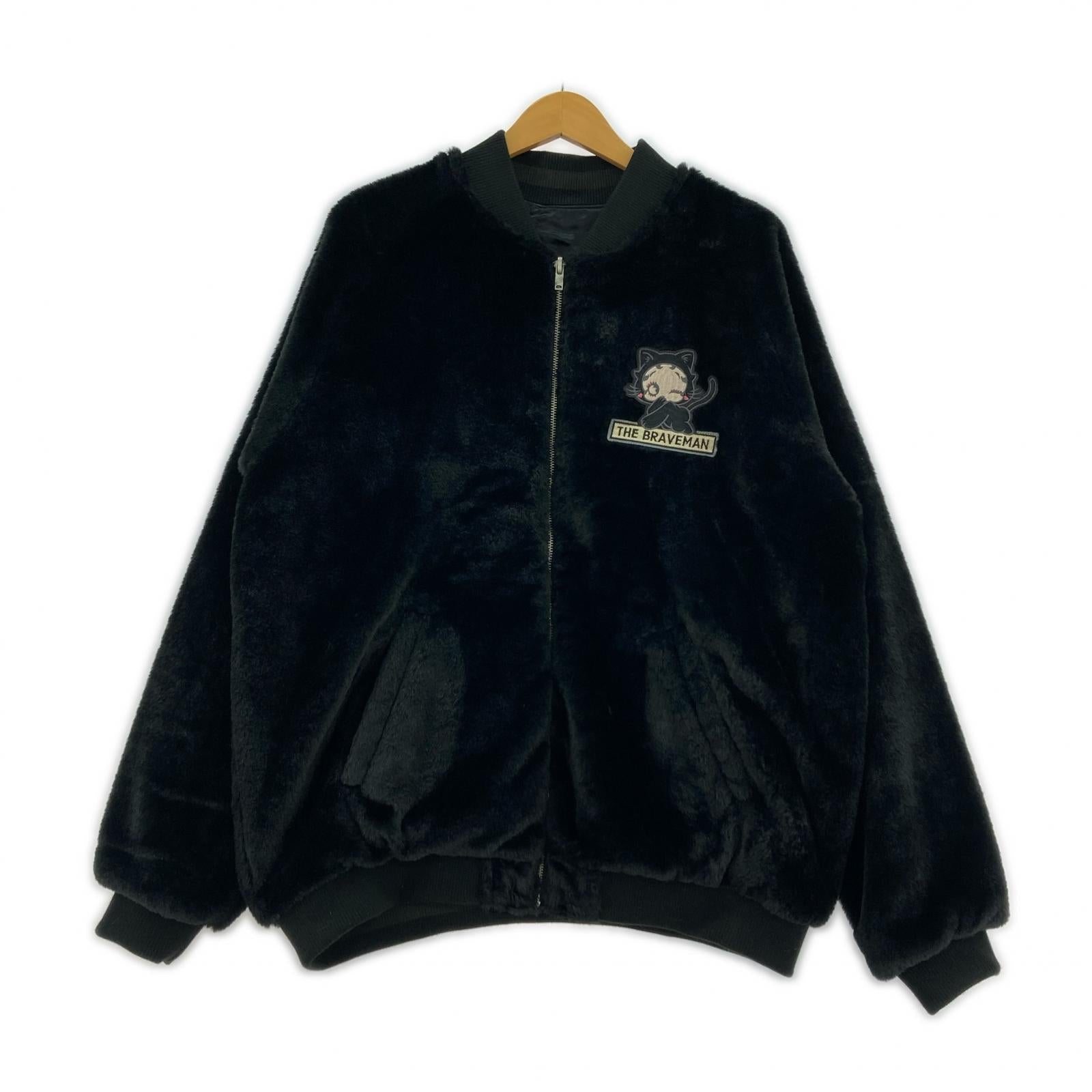 ジャケット THE BRAVEMAN × BETTY BOOP 限定 ブラック