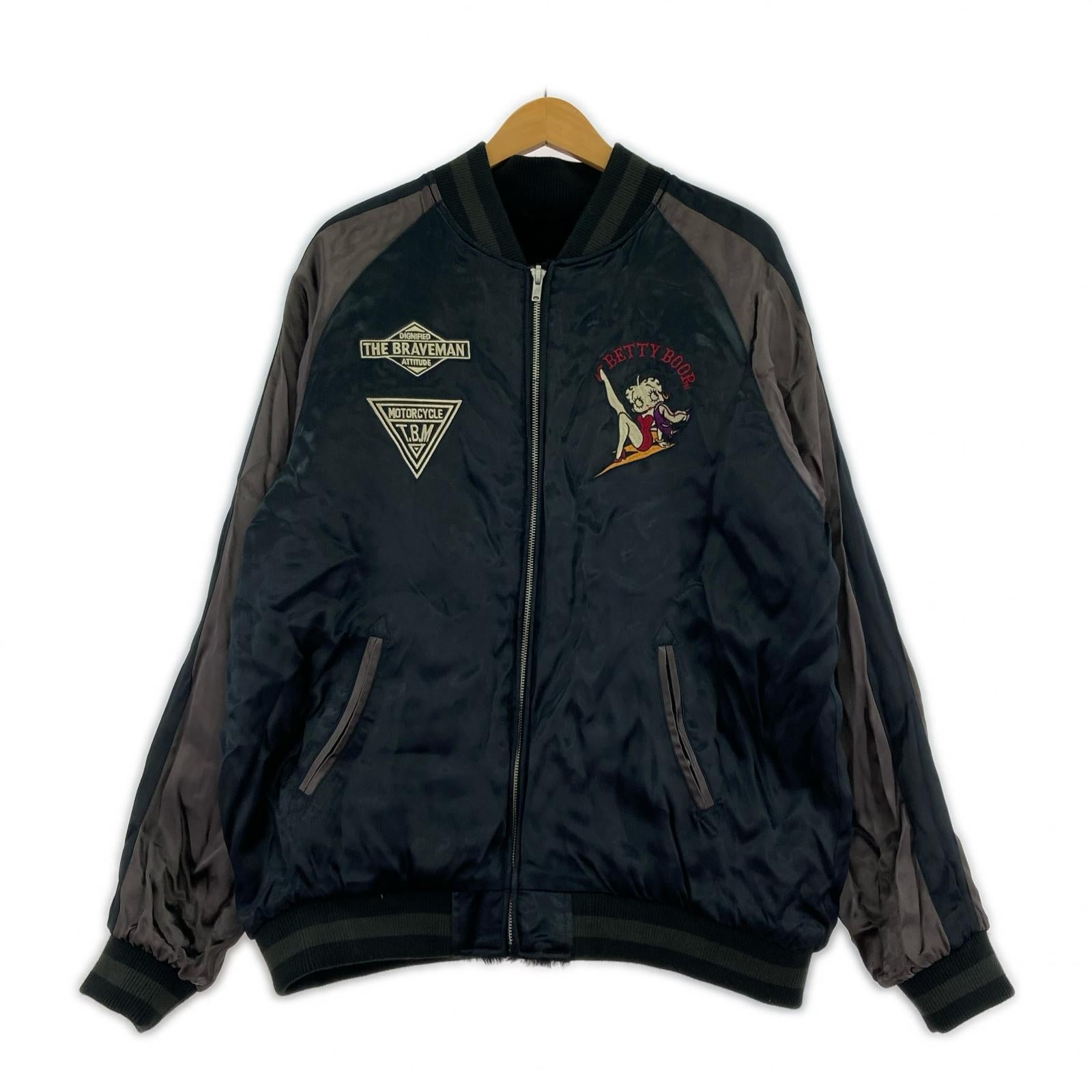 ジャケット THE BRAVEMAN × BETTY BOOP 限定 ブラック
