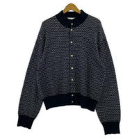 ニット IRENISA 24SS TEXTURED KNIT CARDIGAN 黒系 2