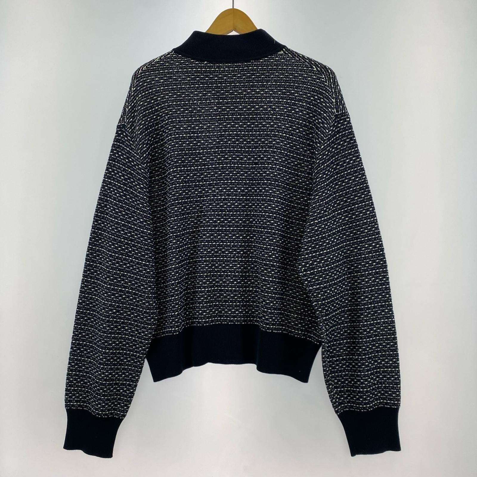 ニット IRENISA 24SS TEXTURED KNIT CARDIGAN 黒系 2