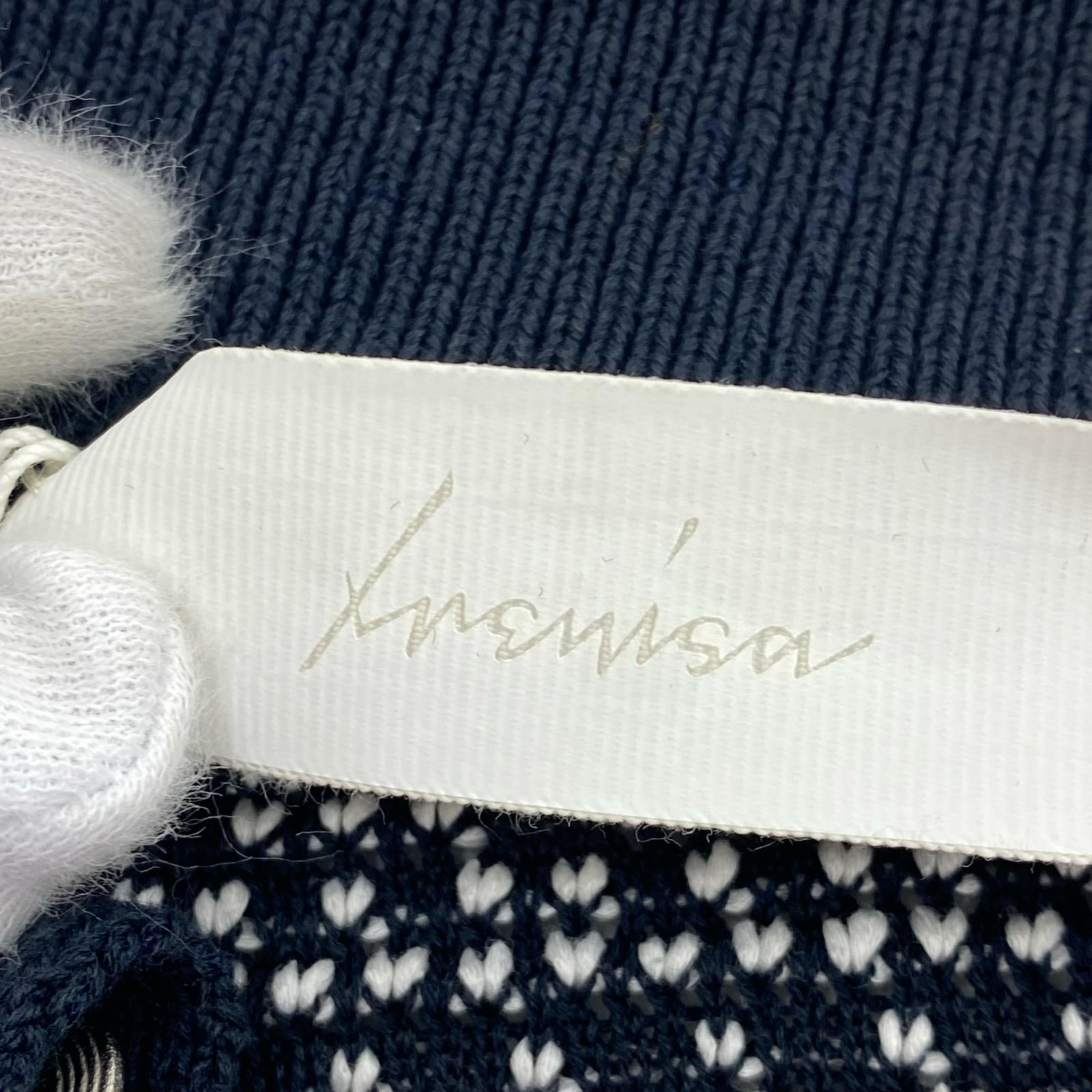 ニット IRENISA 24SS TEXTURED KNIT CARDIGAN 黒系 2