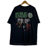 半袖Tシャツ 90s PUBLIC ENEMY BACK STAGE PASS ブラック