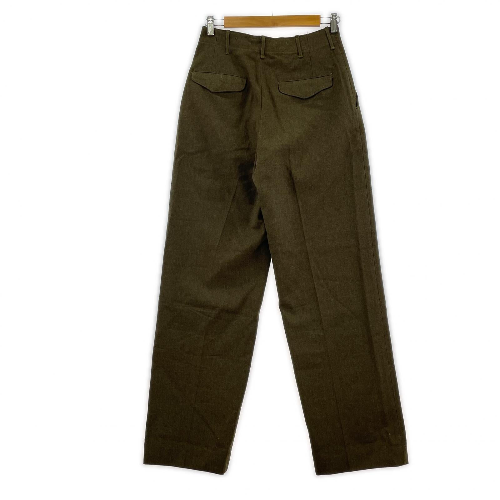 パンツ 40s/U.S.ARMY/ウールトラウザーズスラックス/カーキ カーキ
