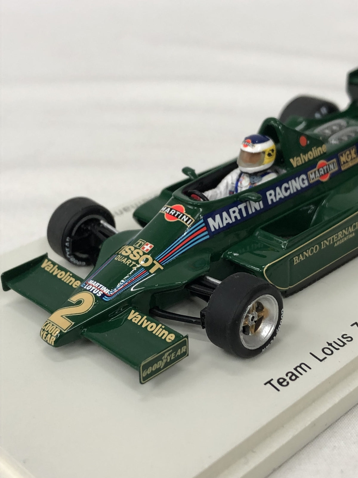 spark TEAM LOTUS 79 2nd ARGENTINA GP '79 スケールカー