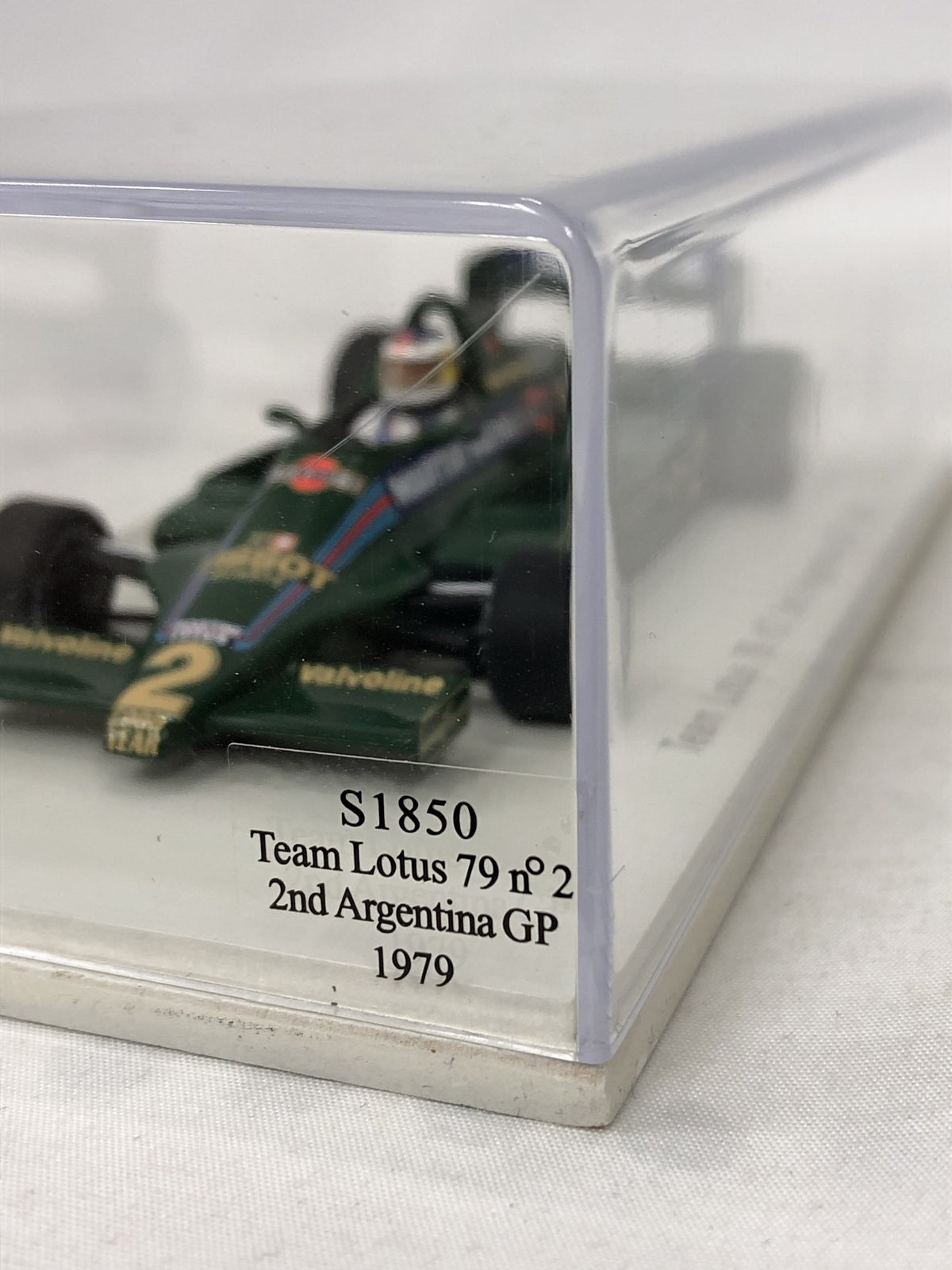spark TEAM LOTUS 79 2nd ARGENTINA GP '79 スケールカー