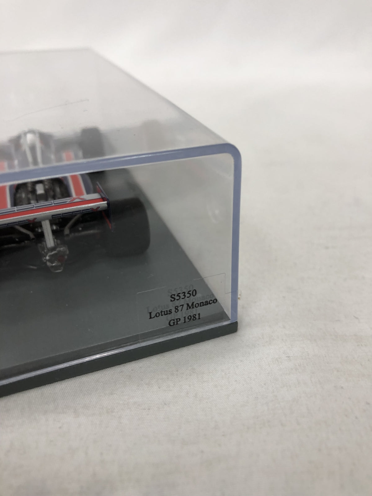 spark Lotus 87 Monaco GP 1981 スケールカー