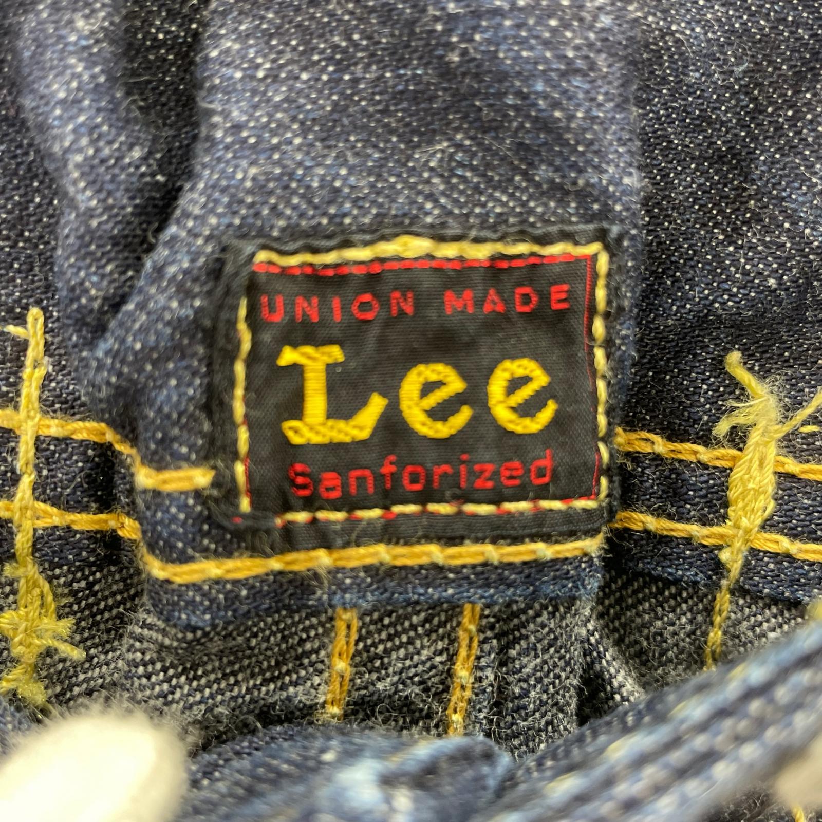 デニムパンツ Lee x L'ECHOPPE レショップカウボーイ 32 ネイビー