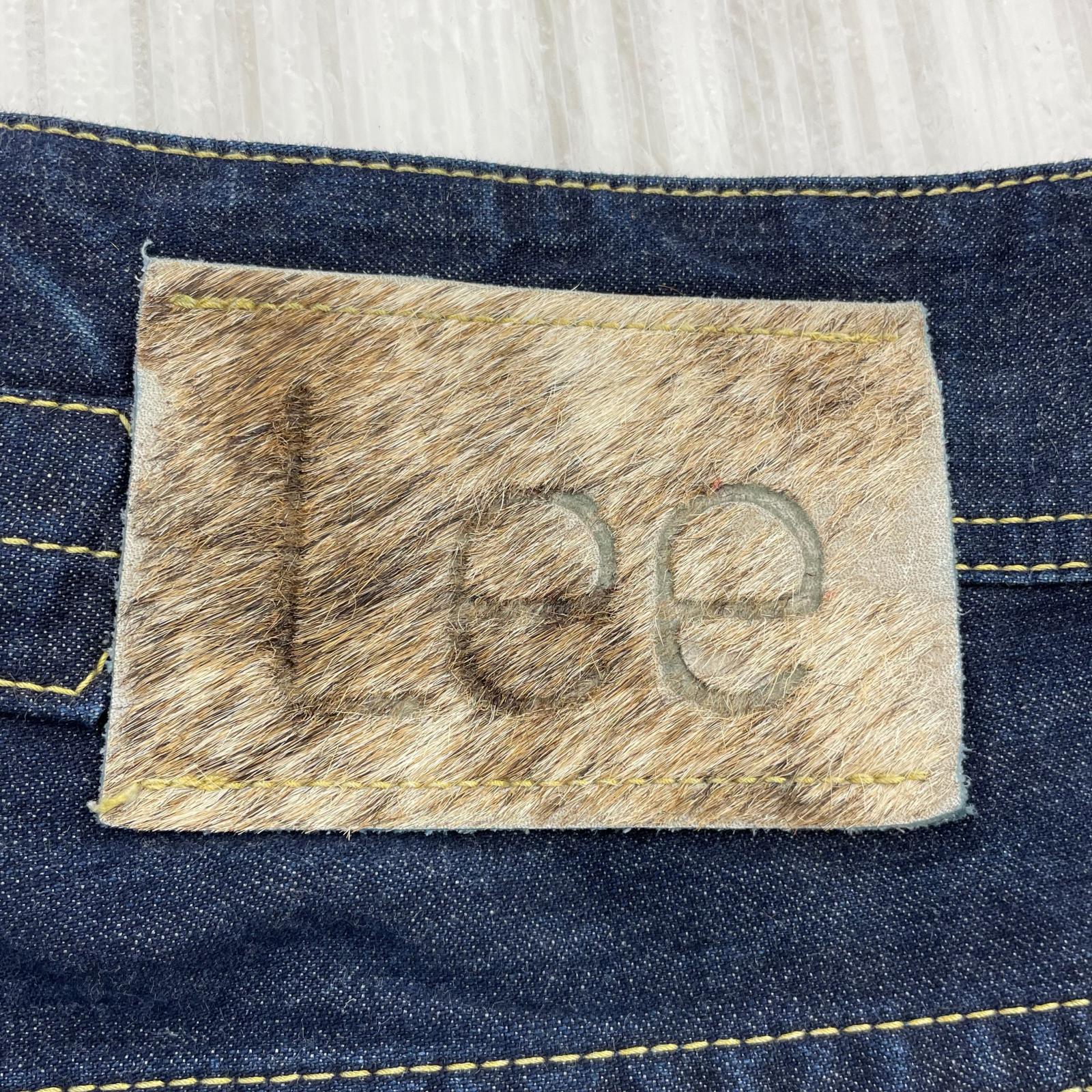 デニムパンツ Lee x L'ECHOPPE レショップカウボーイ 32 ネイビー