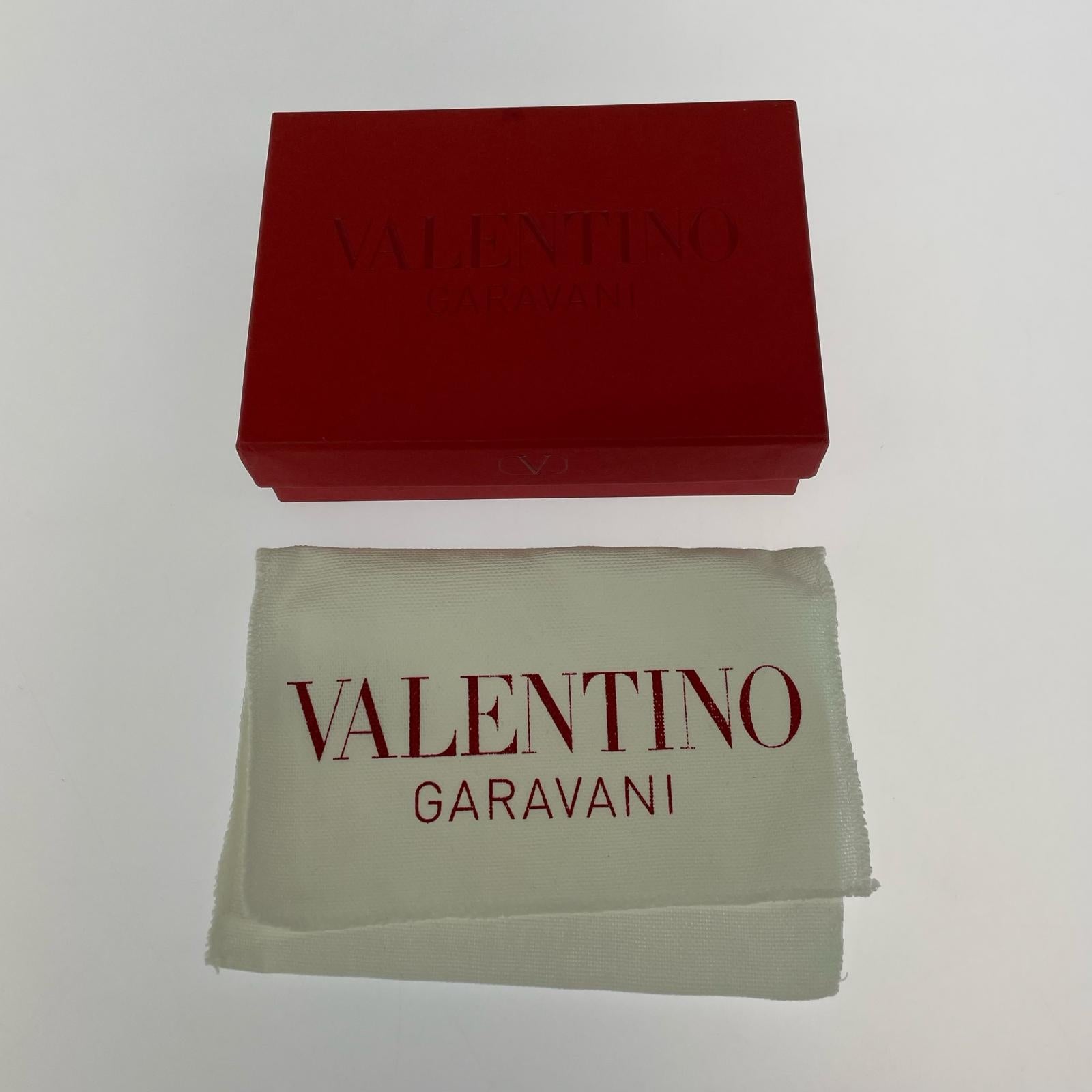 その他バッグ VALENTINO GARAVANI スタッズカードケース 黒 ブラック