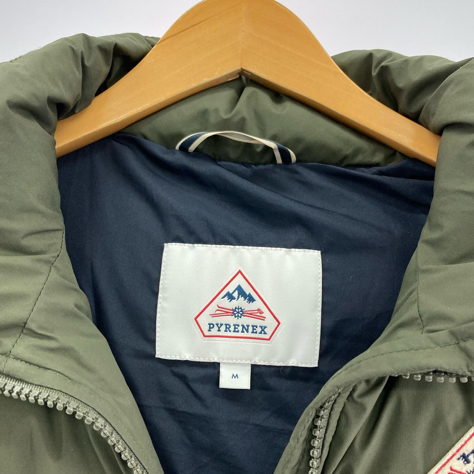 ダウンベスト PYRENEX spoutnic mini ripstop vest M カーキ M カーキ