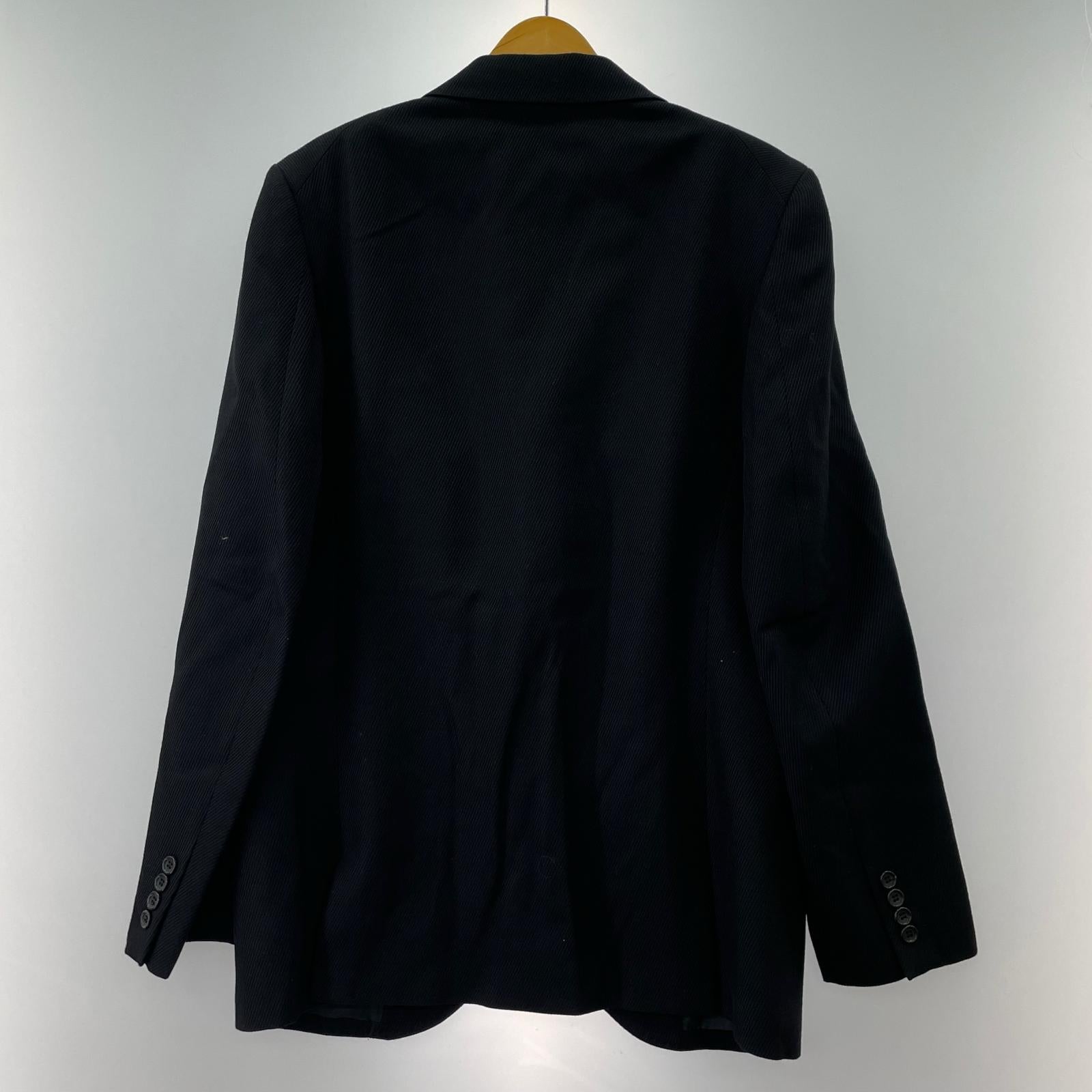 テーラードジャケット HOMME DUEX 23AW マルチポケットウールテーラードジャケット L ブラック