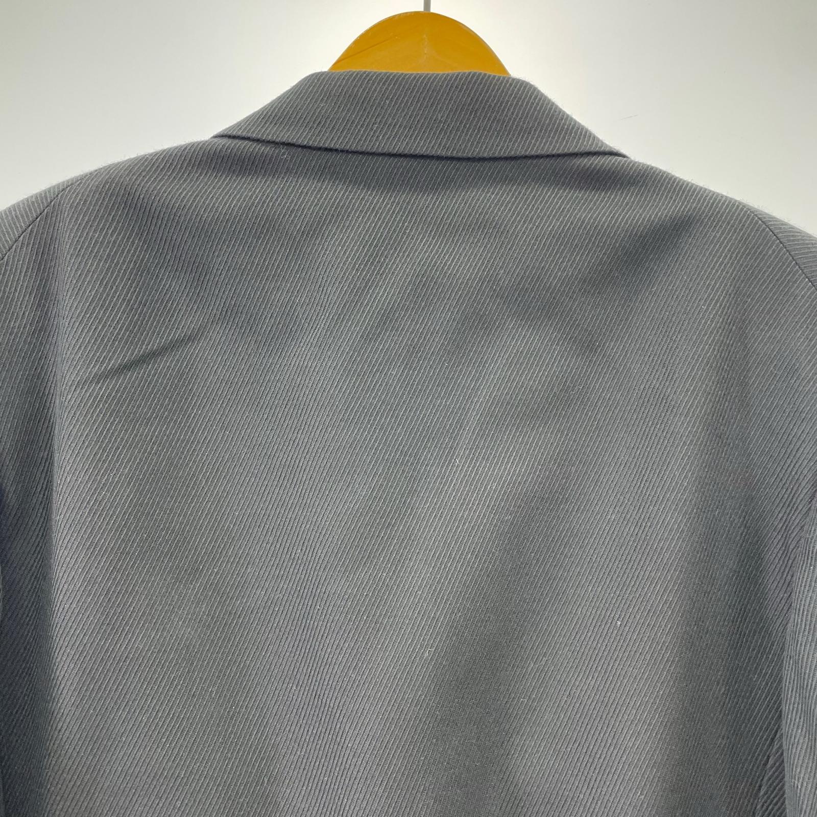 テーラードジャケット HOMME DUEX 23AW マルチポケットウールテーラードジャケット L ブラック