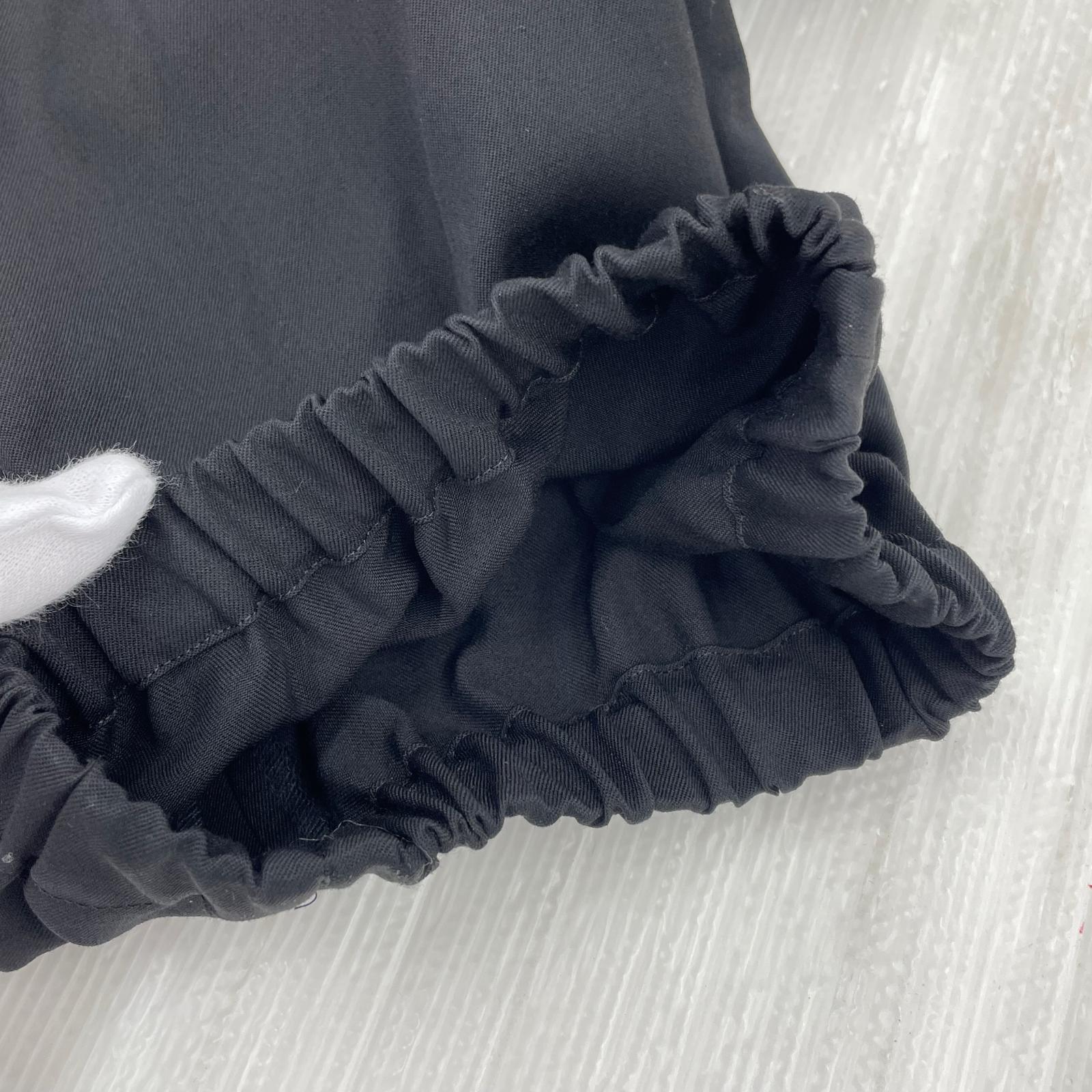 パンツ WOOL GABARDINE PANTS 2 ブラック