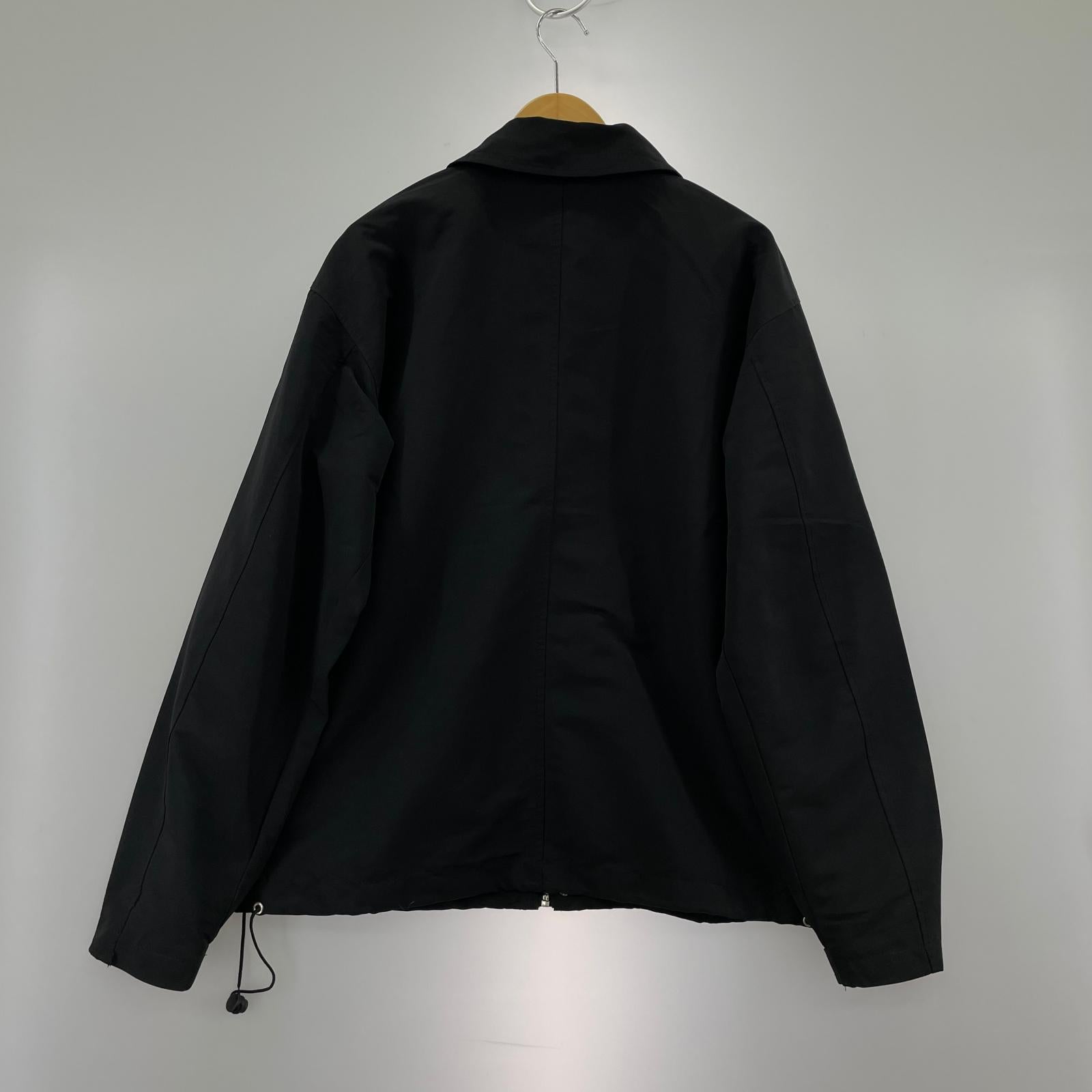 ジャケット サテン ジャケット BLK L L ブラック