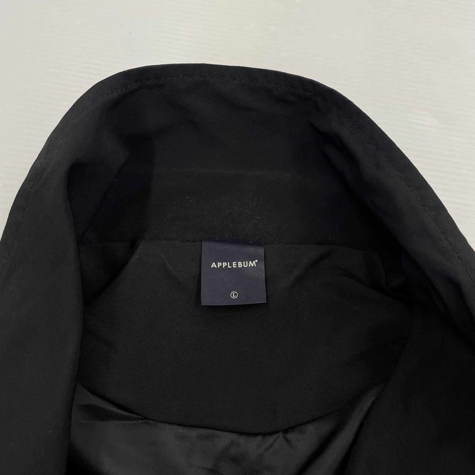 ジャケット サテン ジャケット BLK L L ブラック