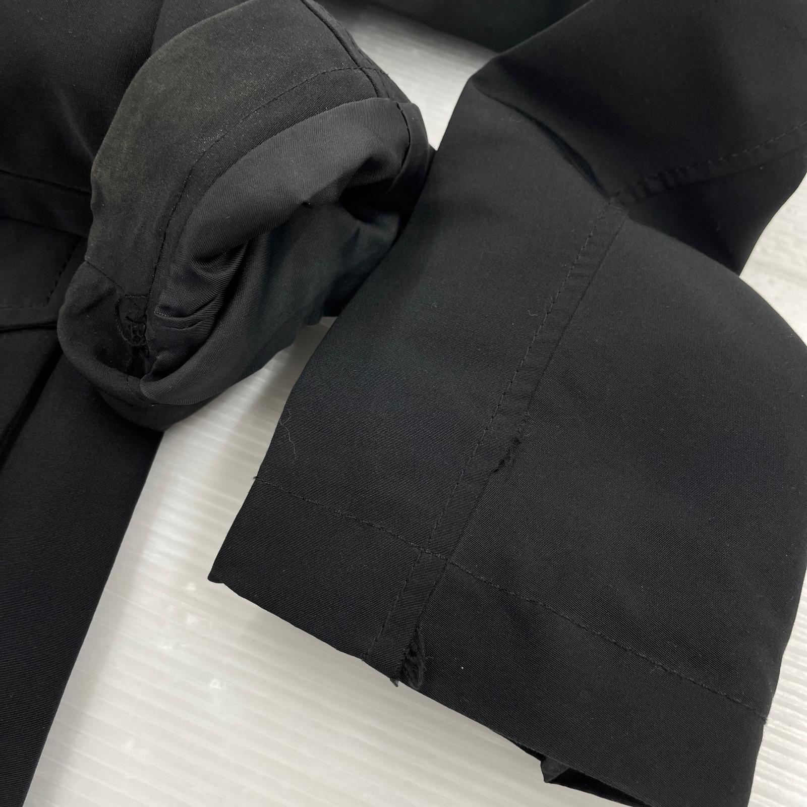 ジャケット サテン ジャケット BLK L L ブラック
