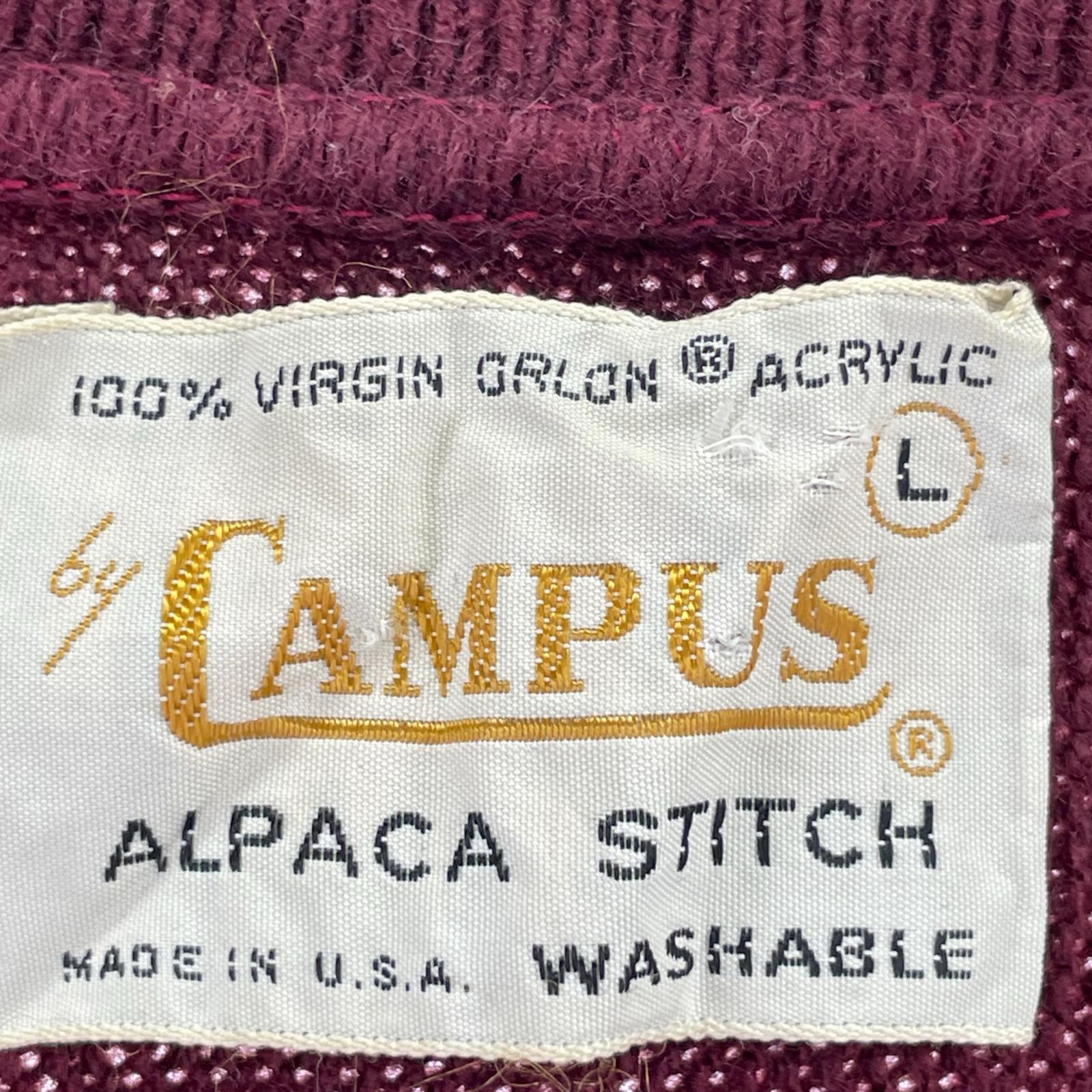 ニット CAMPUS 60s サープリーストベスト L