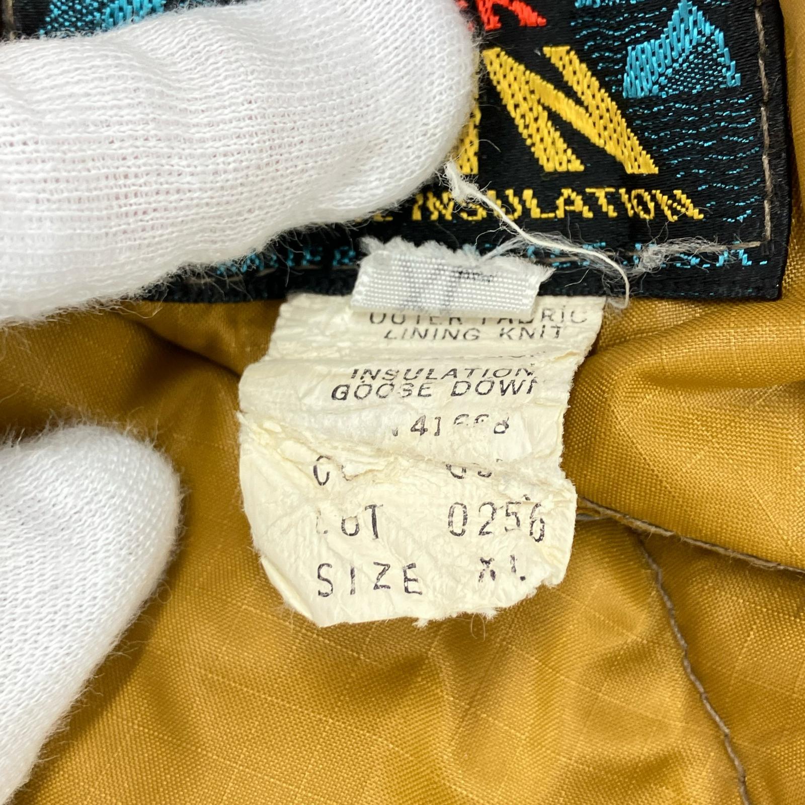 パンツ BAUER DOWN 60s 日の出 パンツ ベージュ