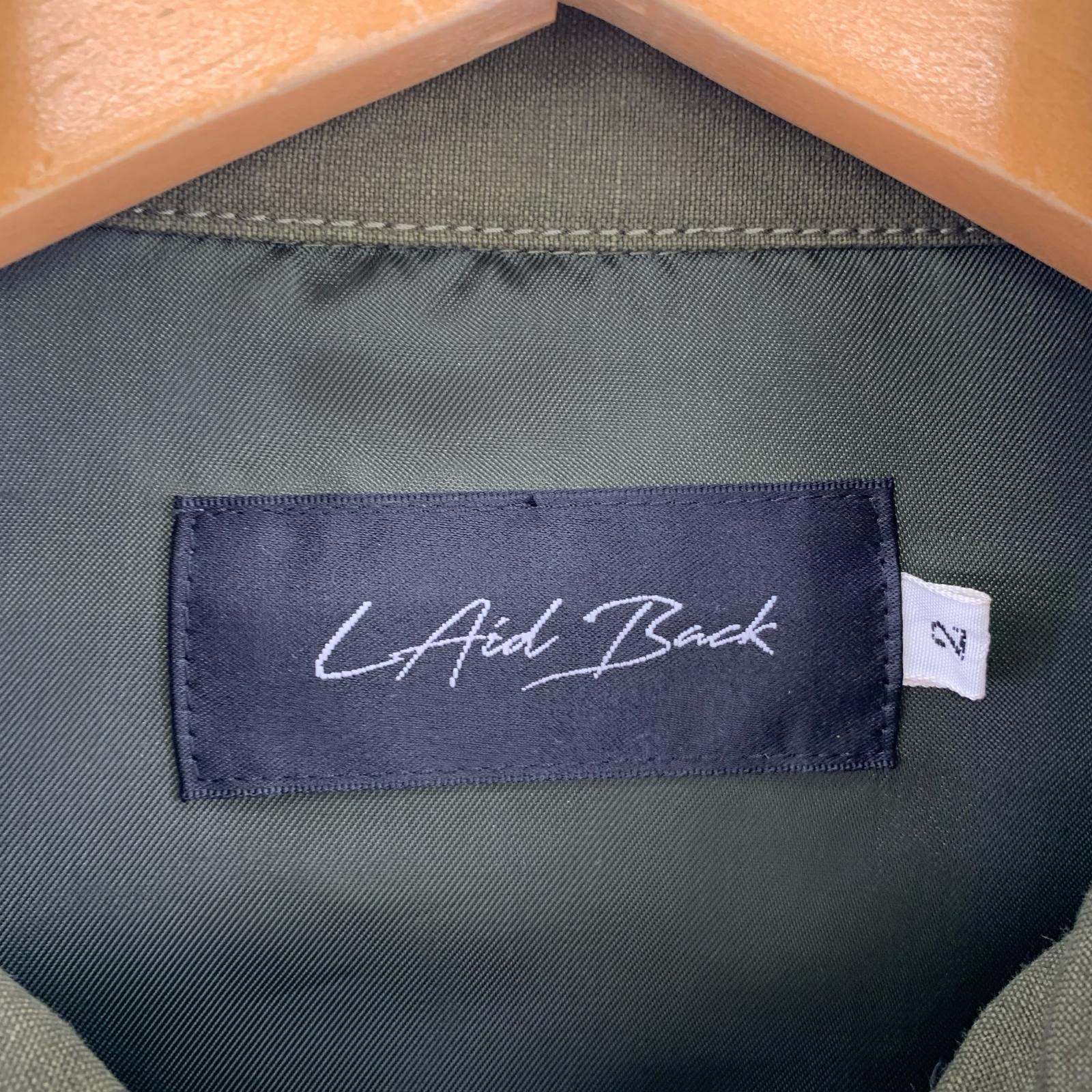 長袖シャツ Laid Back ミリタリーテントシャツ 2 カーキ 2 カーキ