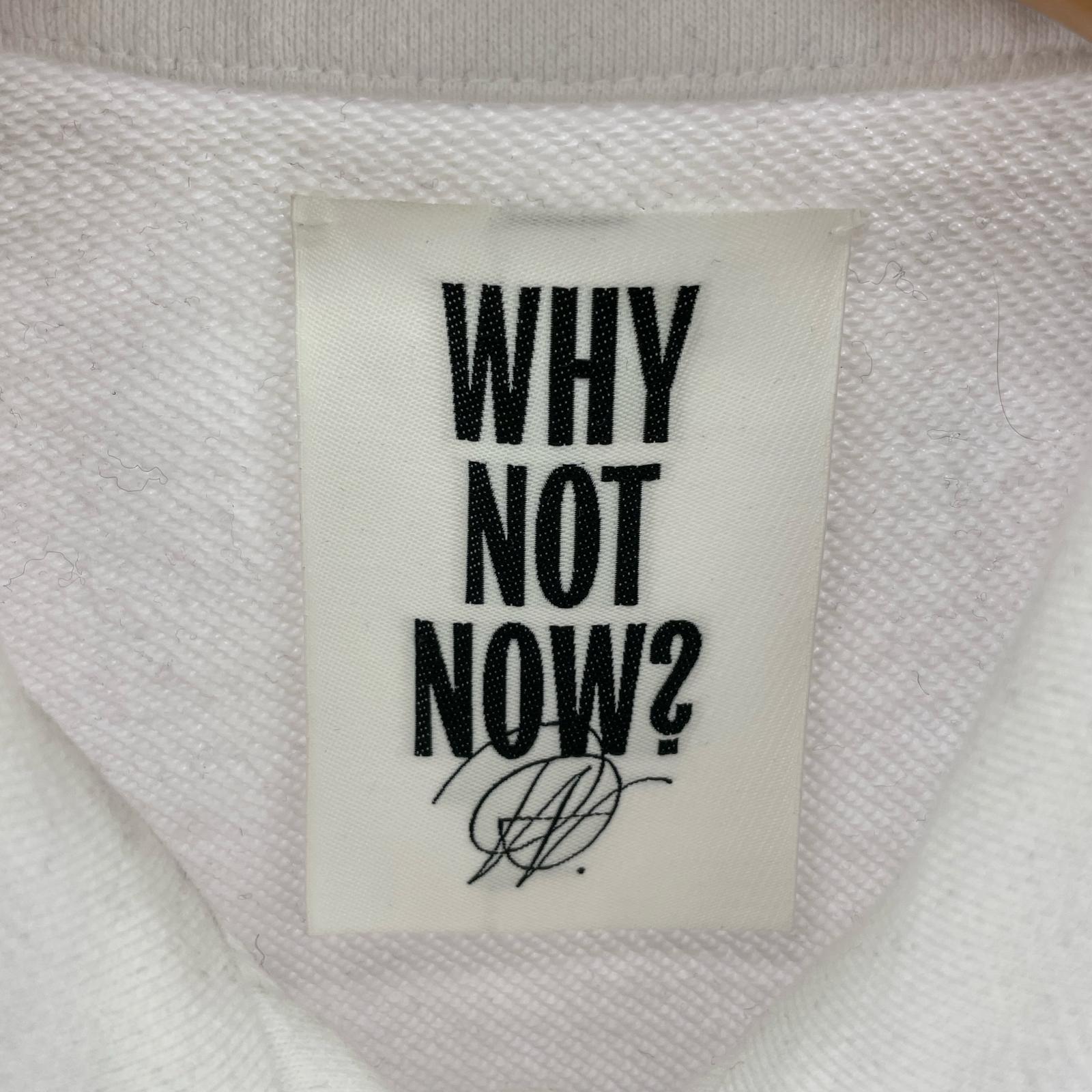 スウェット Chaos×WHY NOT NOW スキッパー ホワイト
