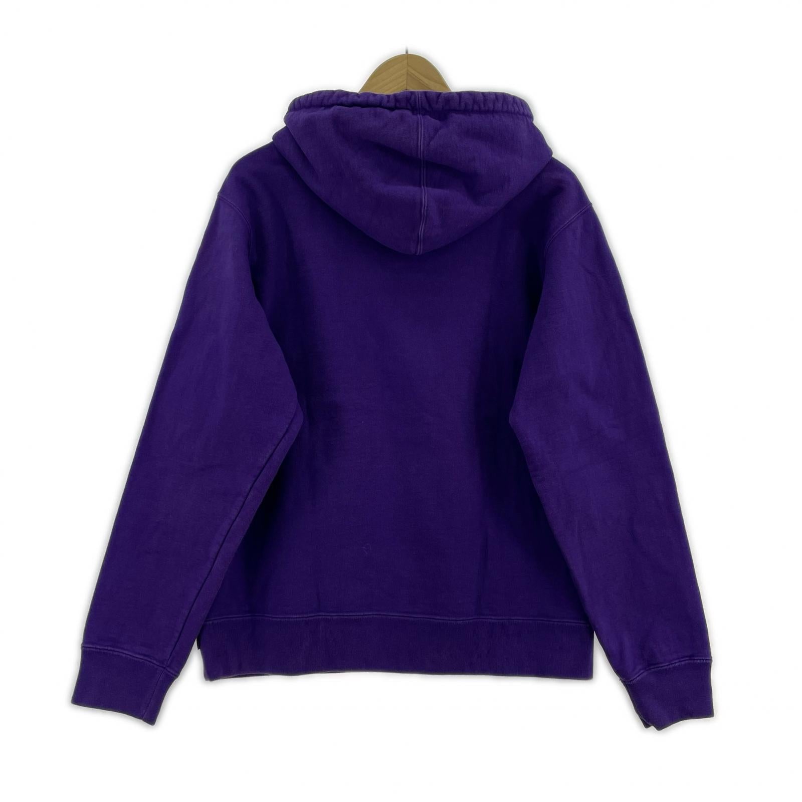 パーカー Set in logo HOODED パープル S S パープル