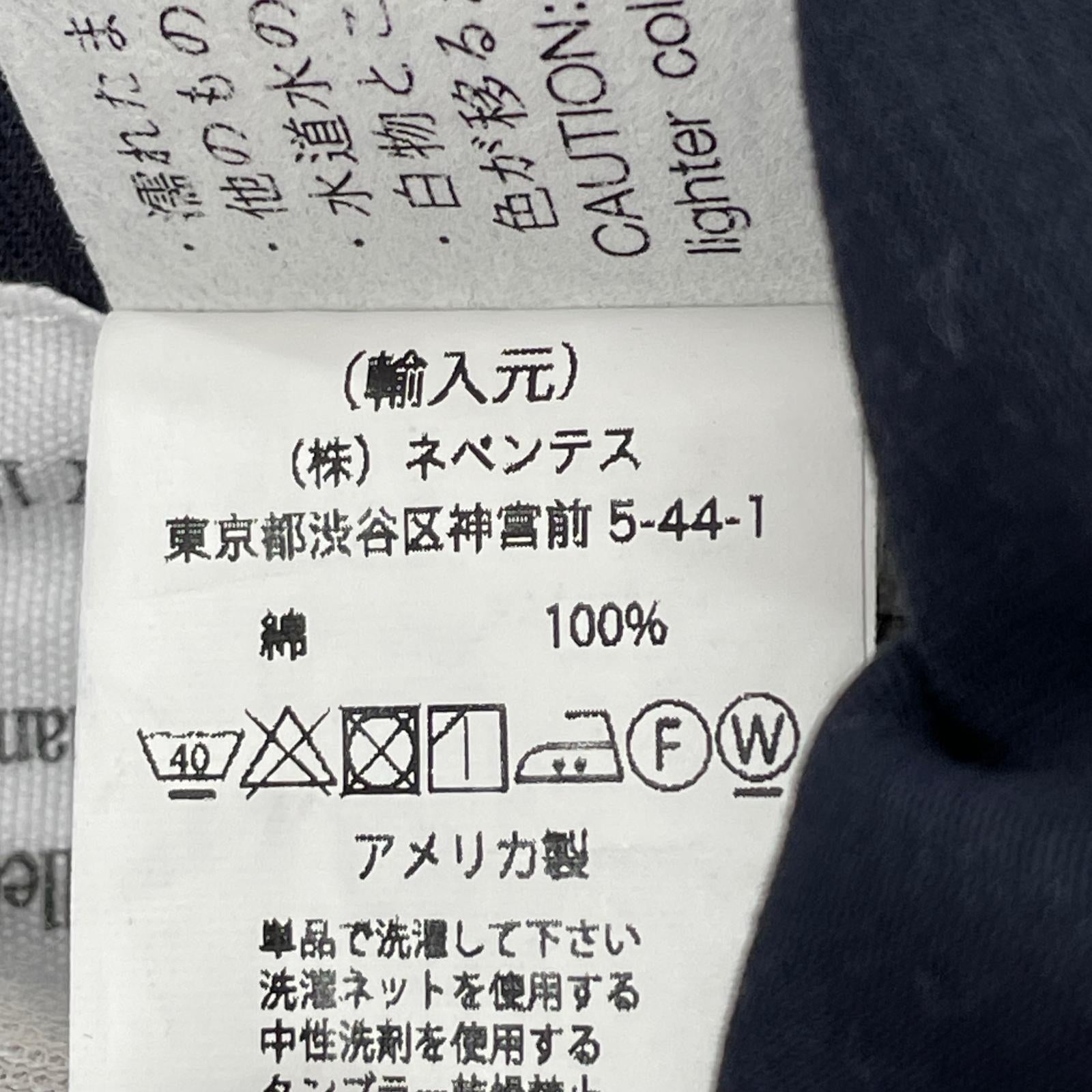 ジャケット チェンジボタン カバーオール ネイビー S S