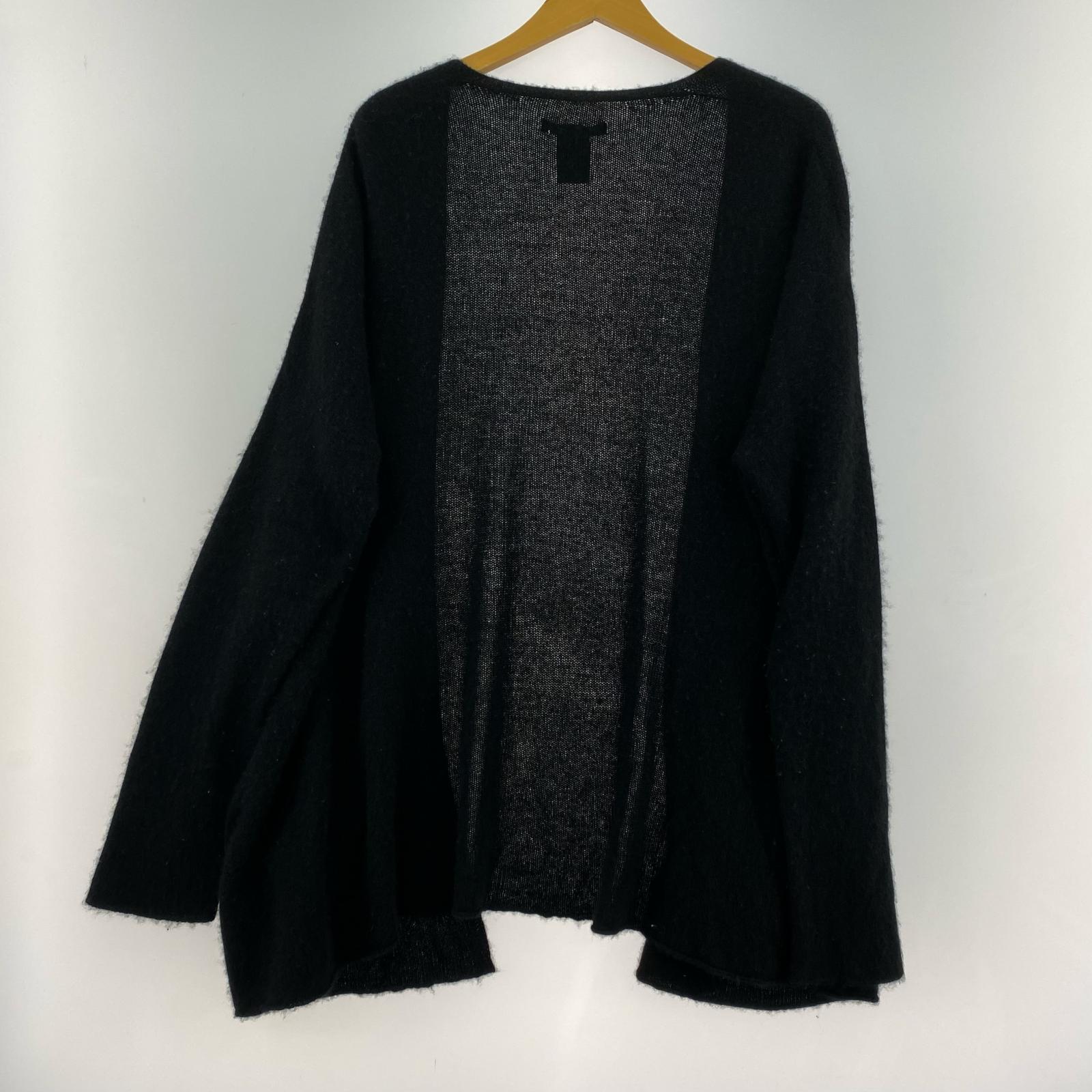 カーディガン SUZUSAN カシミア カーディガン ブラック L L ブラック