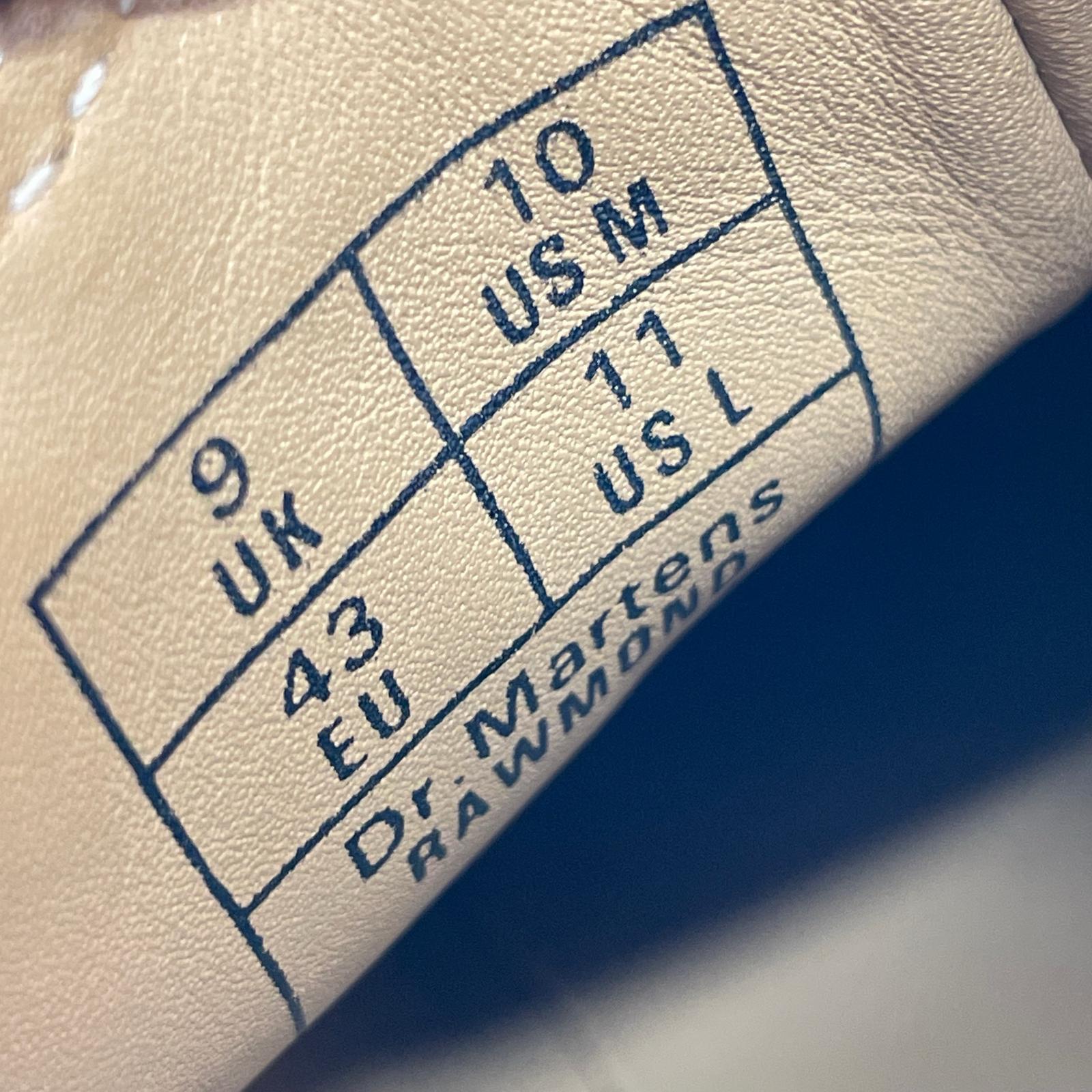 シューズ × COMME des GARCONS DEUX 2ホール(43) 27.5cm (US9 1/2 UK9 EU45) ブラウン