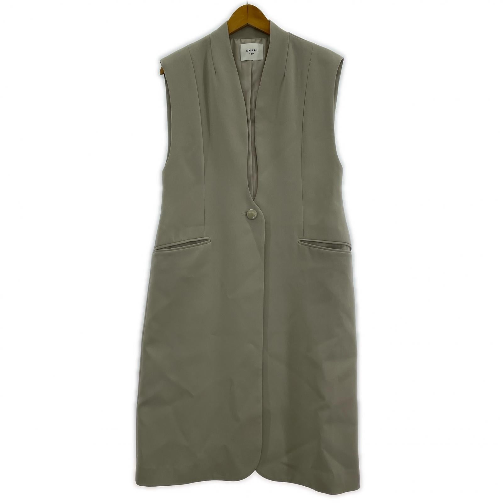長袖シャツ AMERI WAVE COLLAR ANGULAR VEST M