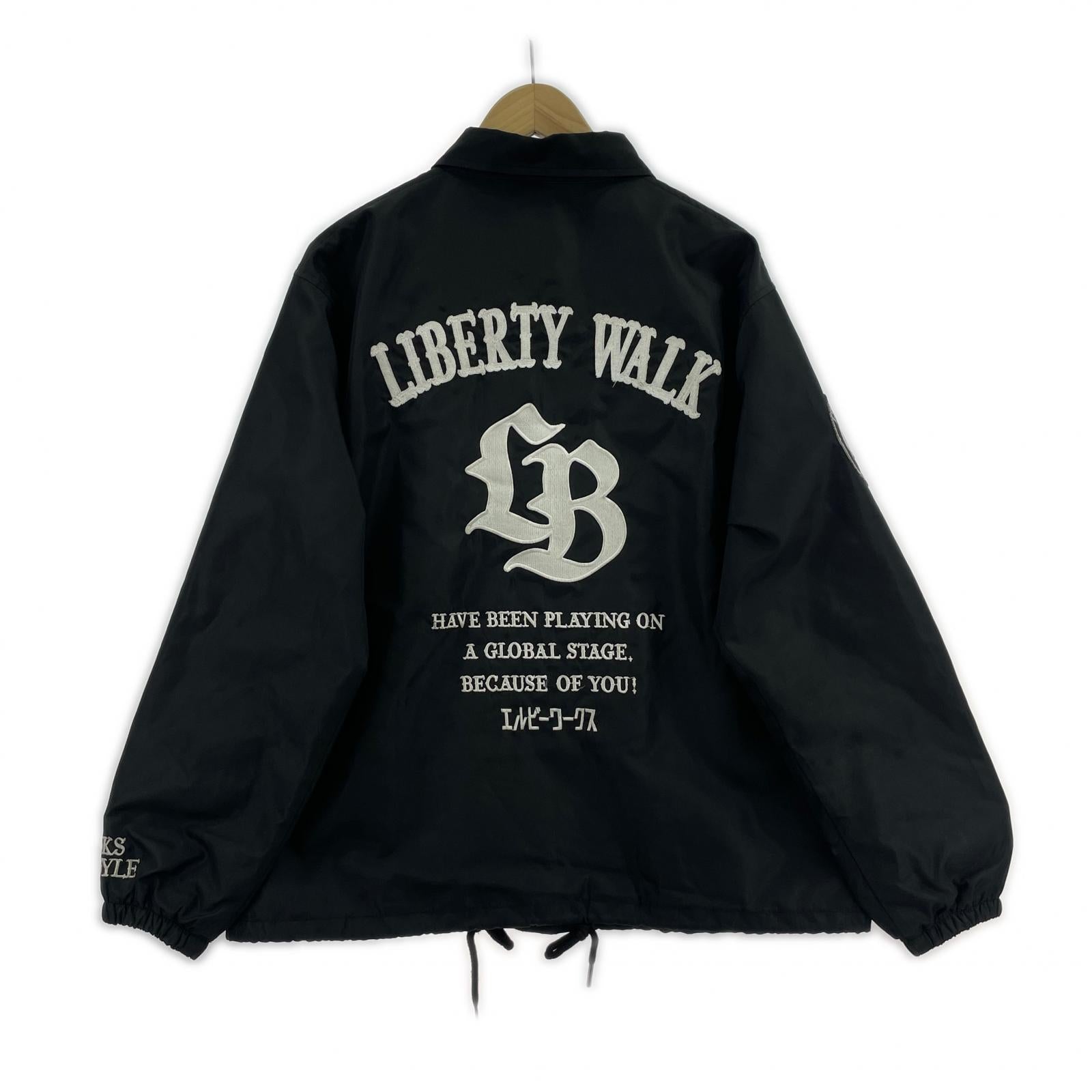 ジャケット LIBERTY WALK コーチジャケット (L) L ブラック