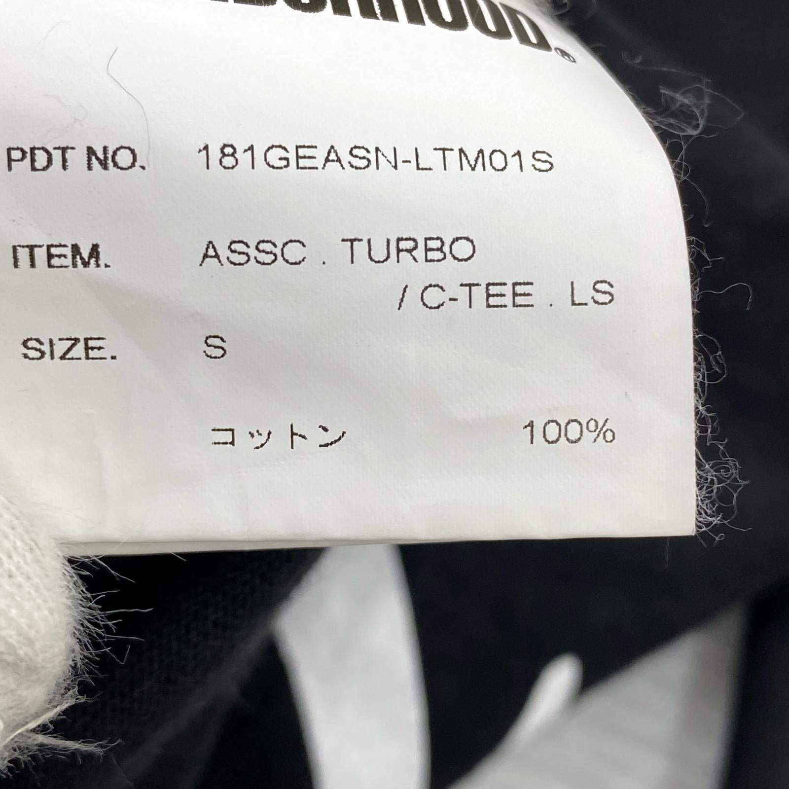 長袖Tシャツ neighborhood TURBO LS TEE BLK S ブラック