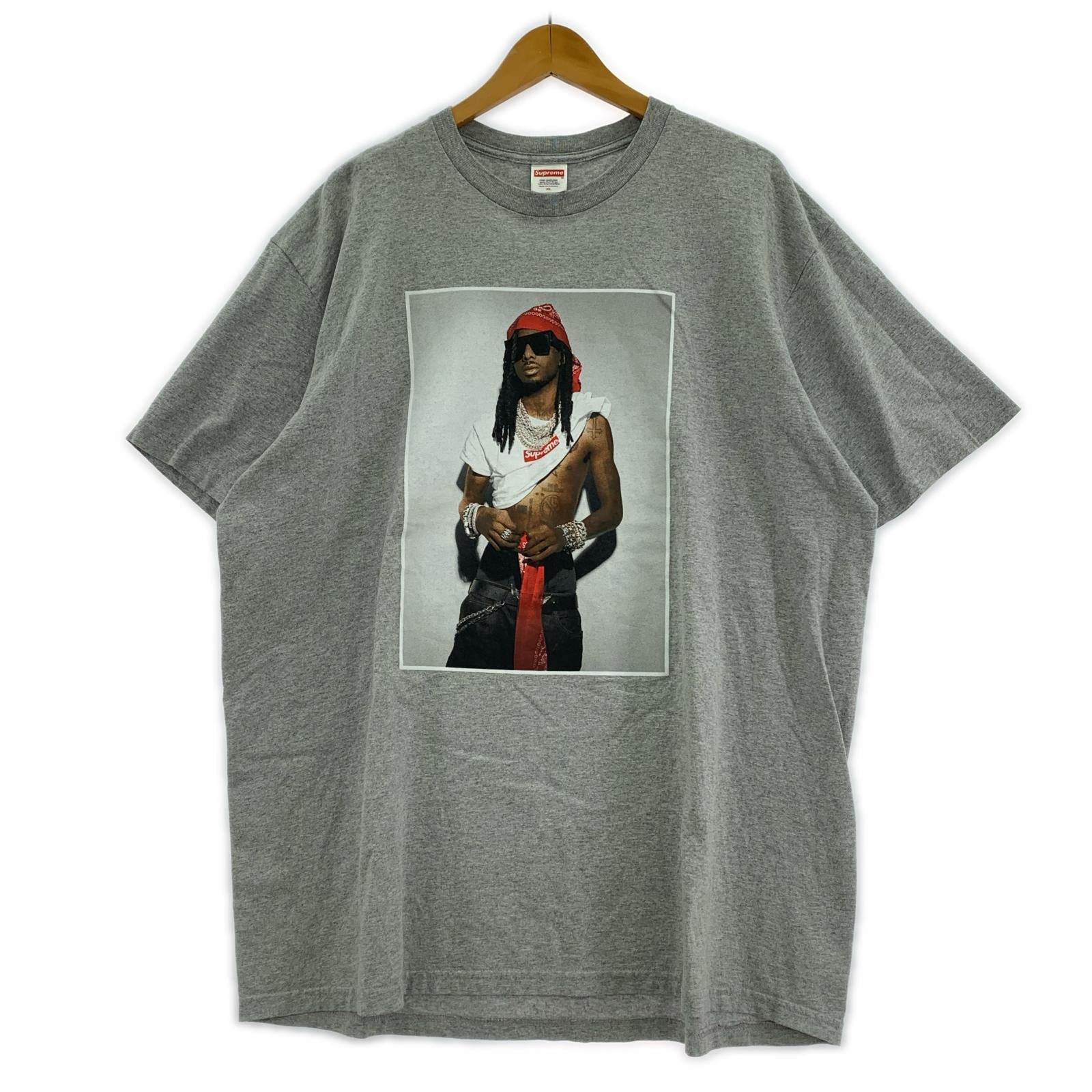 半袖Tシャツ 25AW Playboi Carti Tee グレー