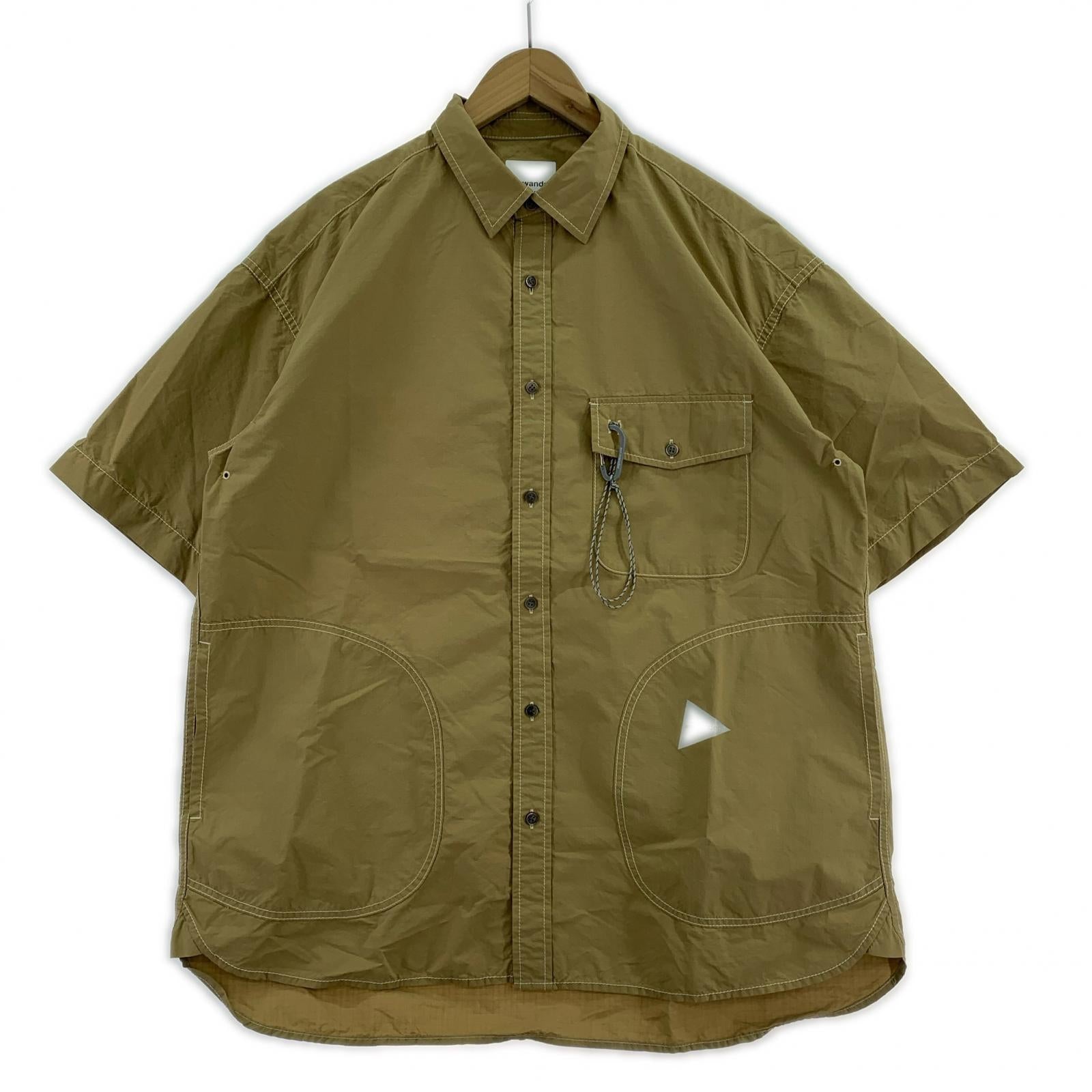 半袖シャツ CORDURA cotton rip SS shirt SIZE:XL ベージュ