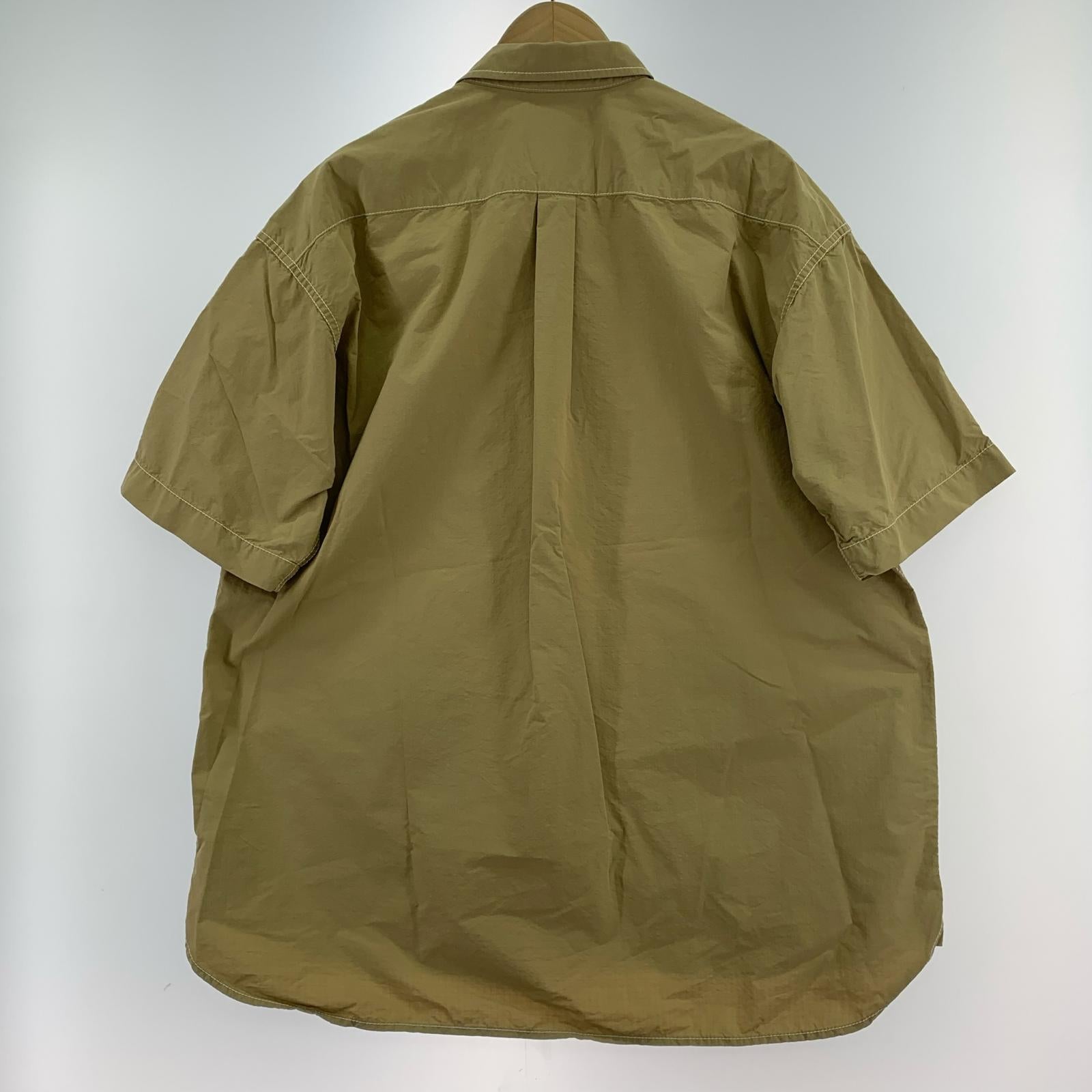 半袖シャツ CORDURA cotton rip SS shirt SIZE:XL ベージュ