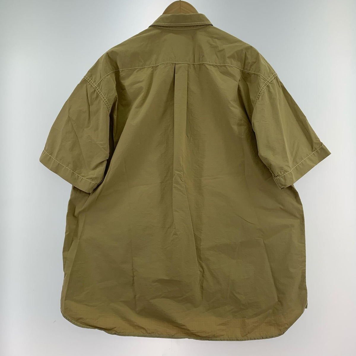 半袖シャツ CORDURA cotton rip SS shirt SIZE:XL ベージュ