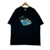 半袖Tシャツ CHALLENGER×Disney 25SS MICKEY MOUSE HAND PLANT TEE XL ブラック