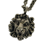 GUCCI ライオンヘッド シルバーネックレス