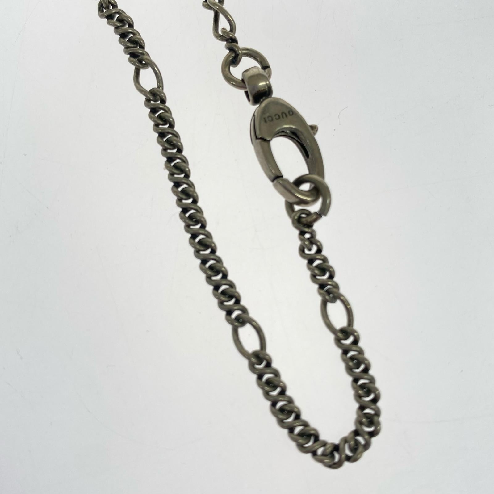 GUCCI ライオンヘッド シルバーネックレス