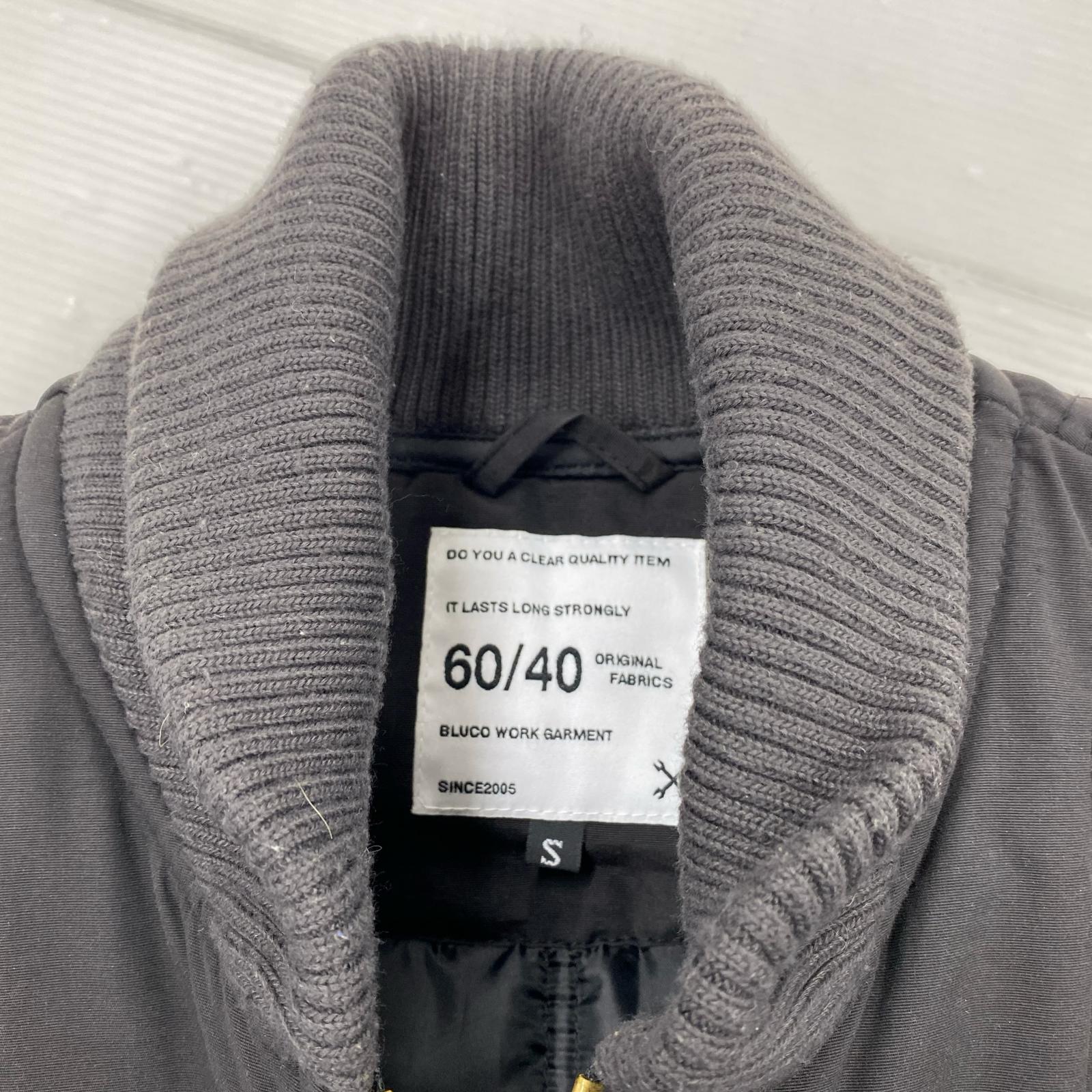 ジャケット 60/40 中綿 黒(S) S ブラック