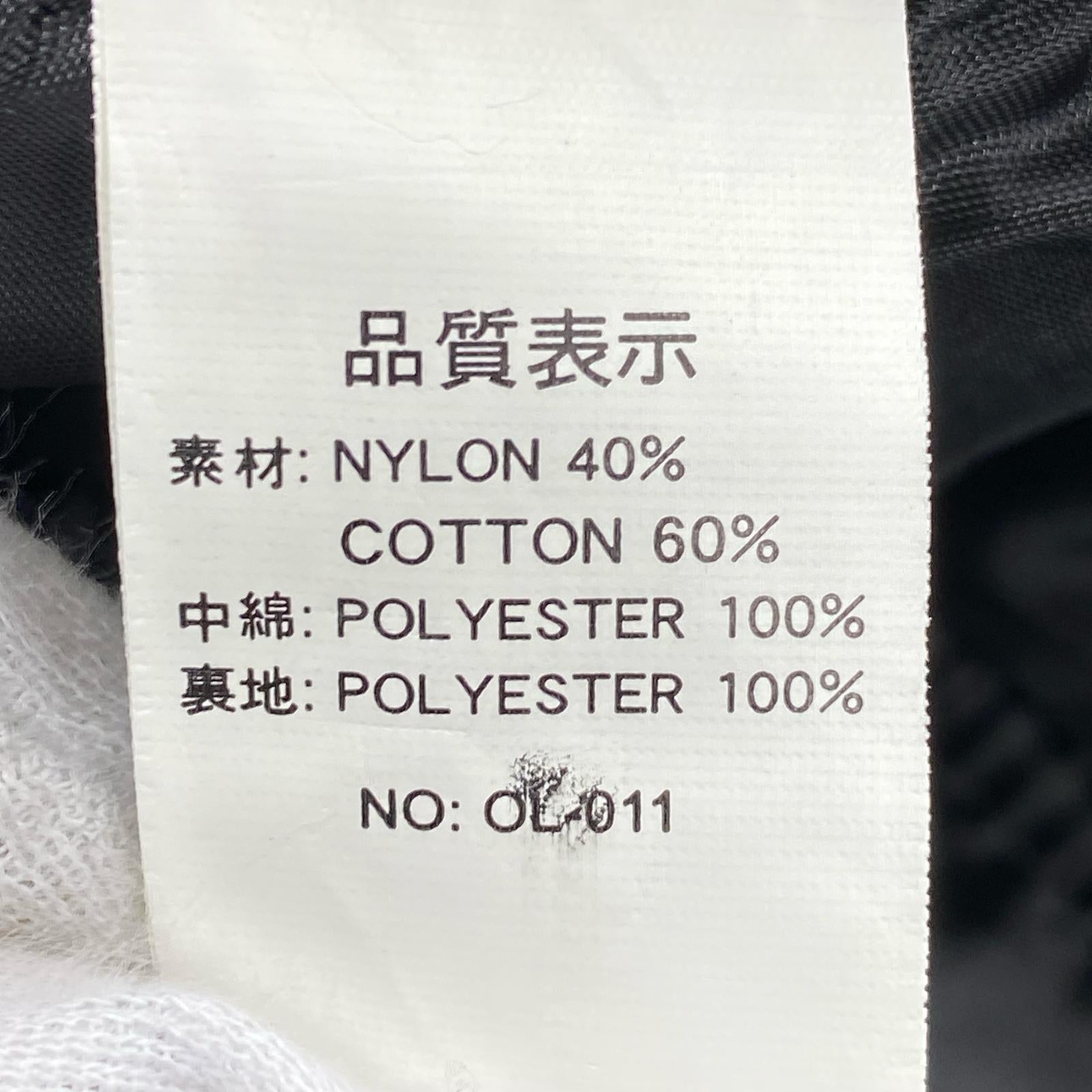 ジャケット 60/40 中綿 黒(S) S ブラック
