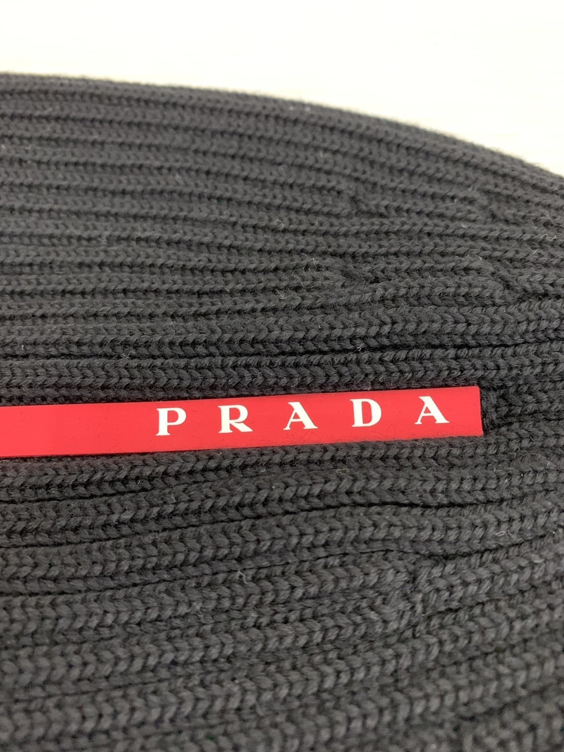 PRADA ウール ニット帽 ビーニー