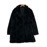 その他アウター Kristen Blake ミドル丈フェイクファージャケット XL BLK ブラック