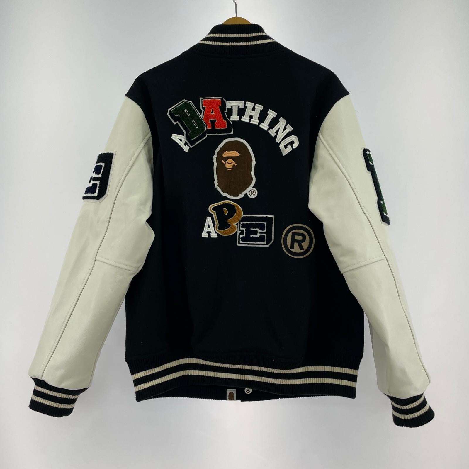 ジャケット 22AW CRAZY PATCH VARSITY JACKET (M) M