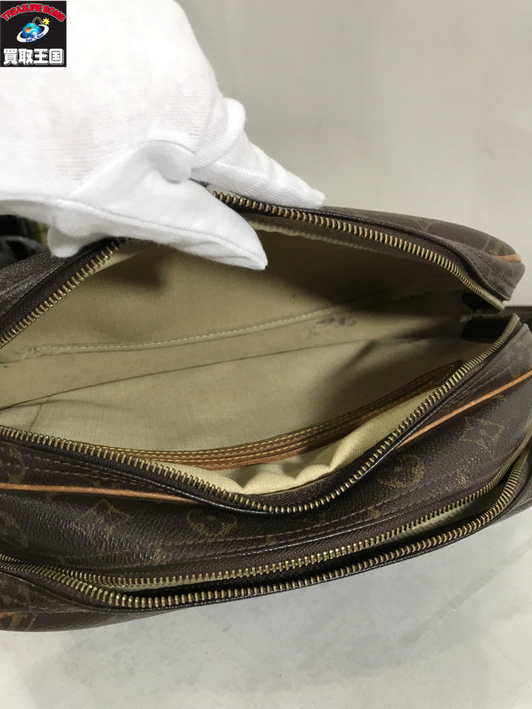 パテントレザー ゴールド金具 チェーンショルダー