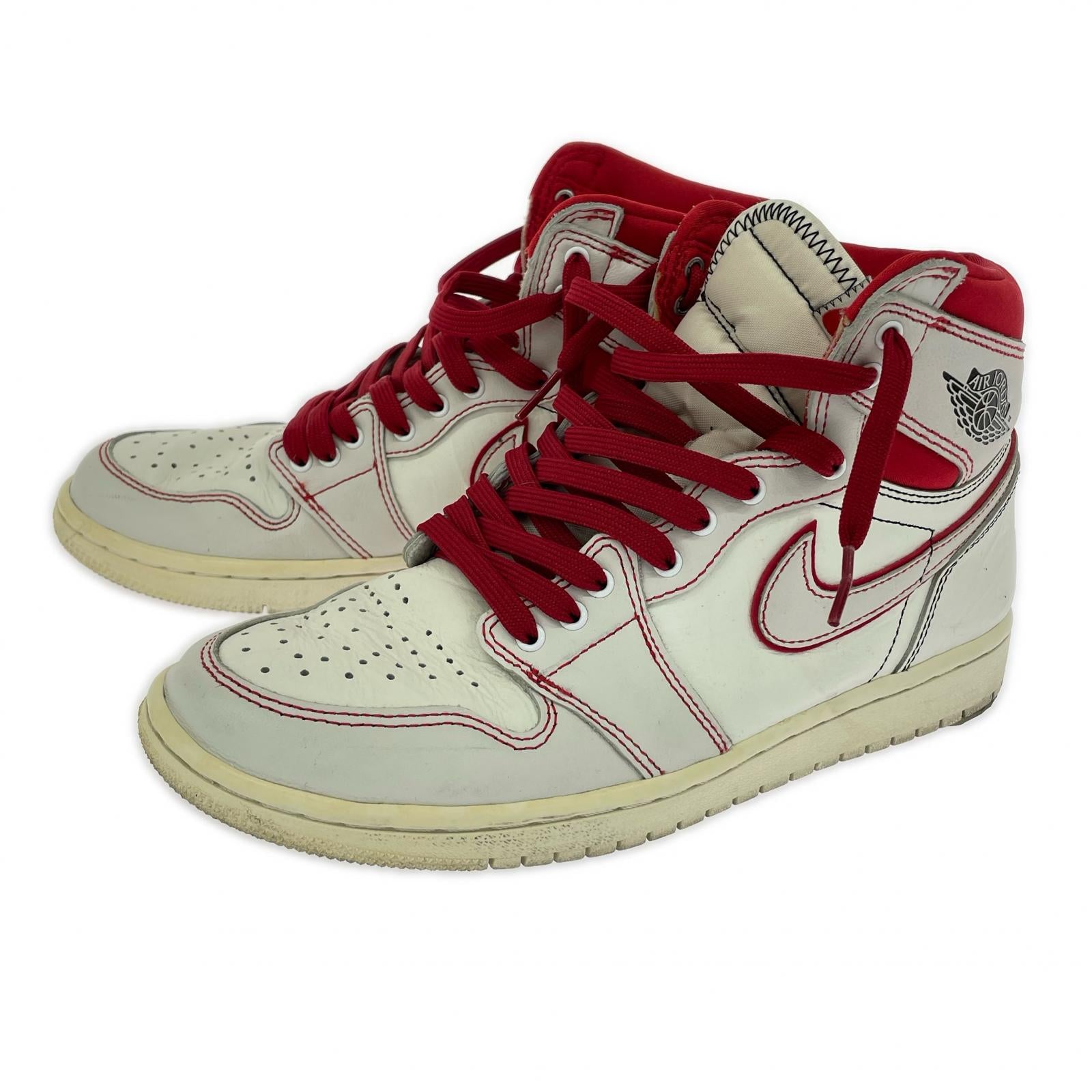 スニーカー AIR JORDAN 1 RETRO OG 25 ホワイト